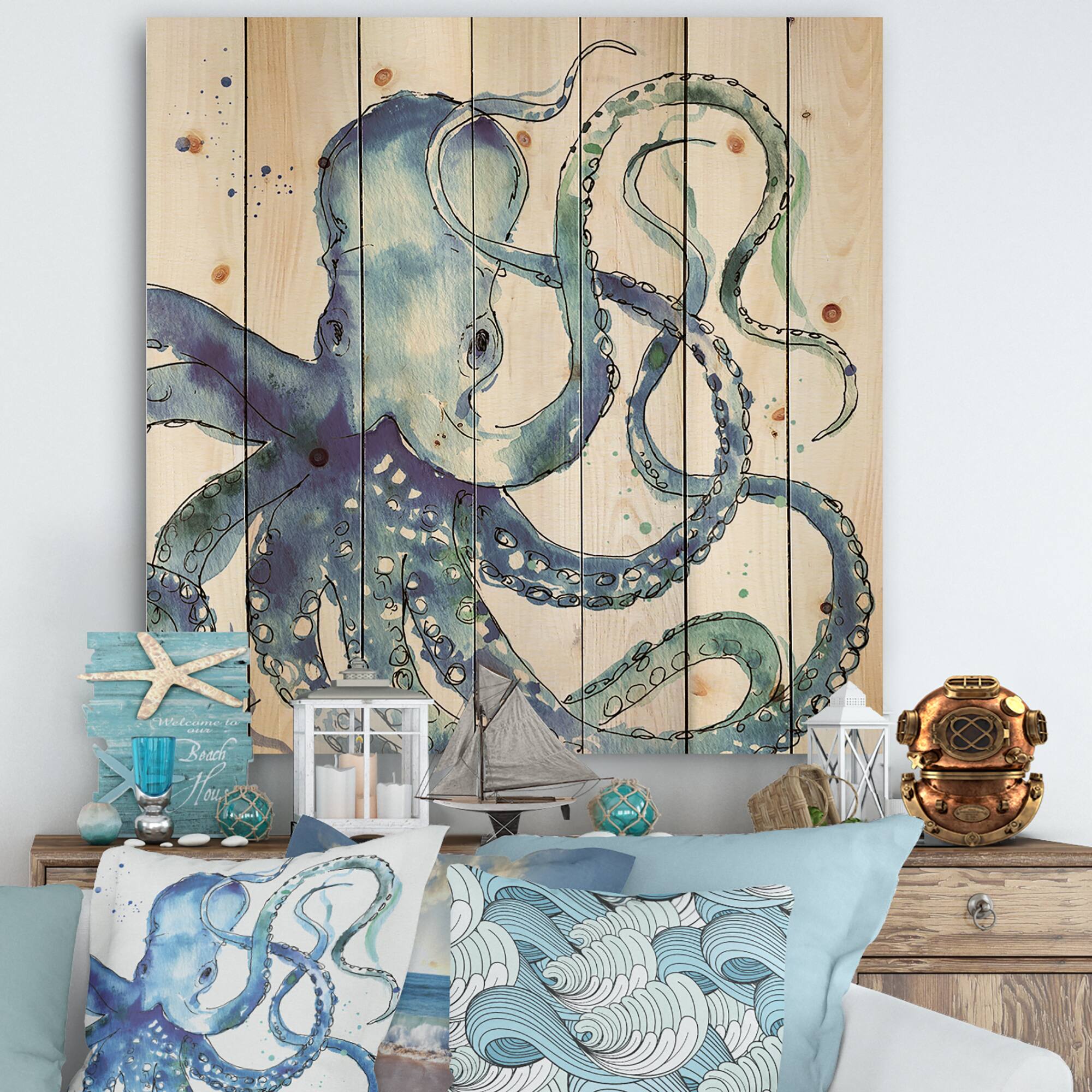 Designart - Blue Deep Sea VIII