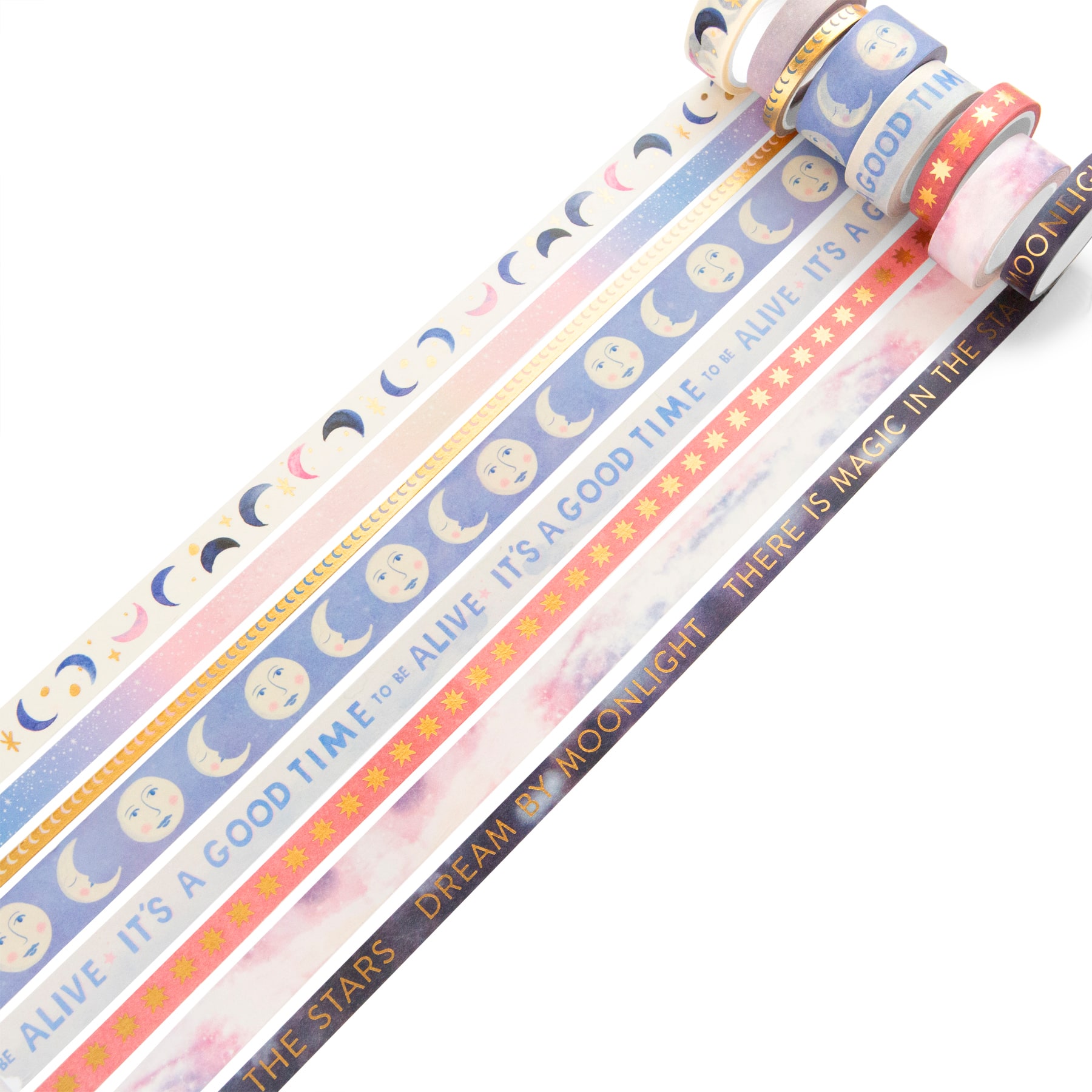 12 Packs: 8 ct. (96 total) Orion's Belt Crafting Washi Tape Tube by Recollections™