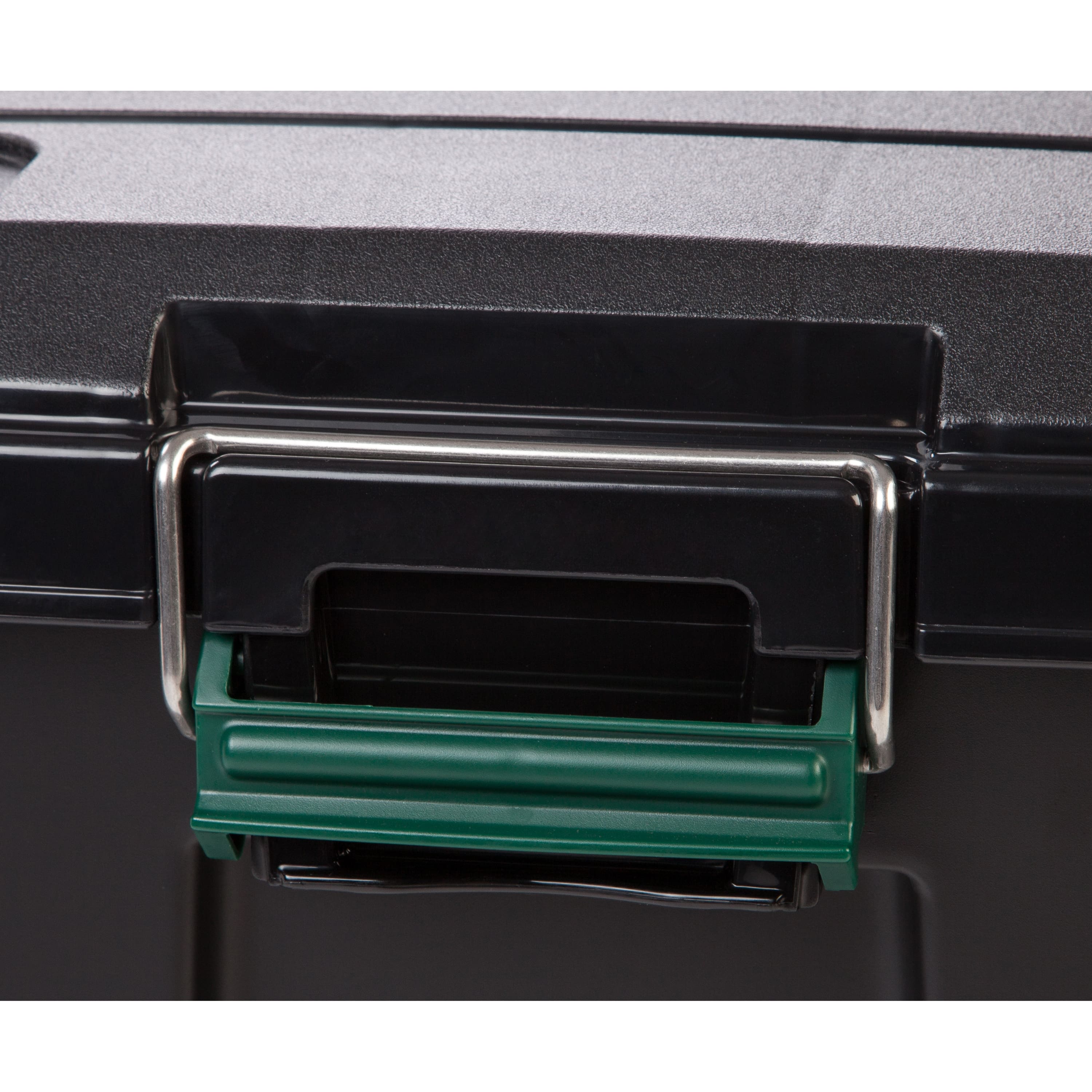 IRIS® Remington® 82qt. Black Store-It-All Utility Totes with Buckle Lids, 4ct.