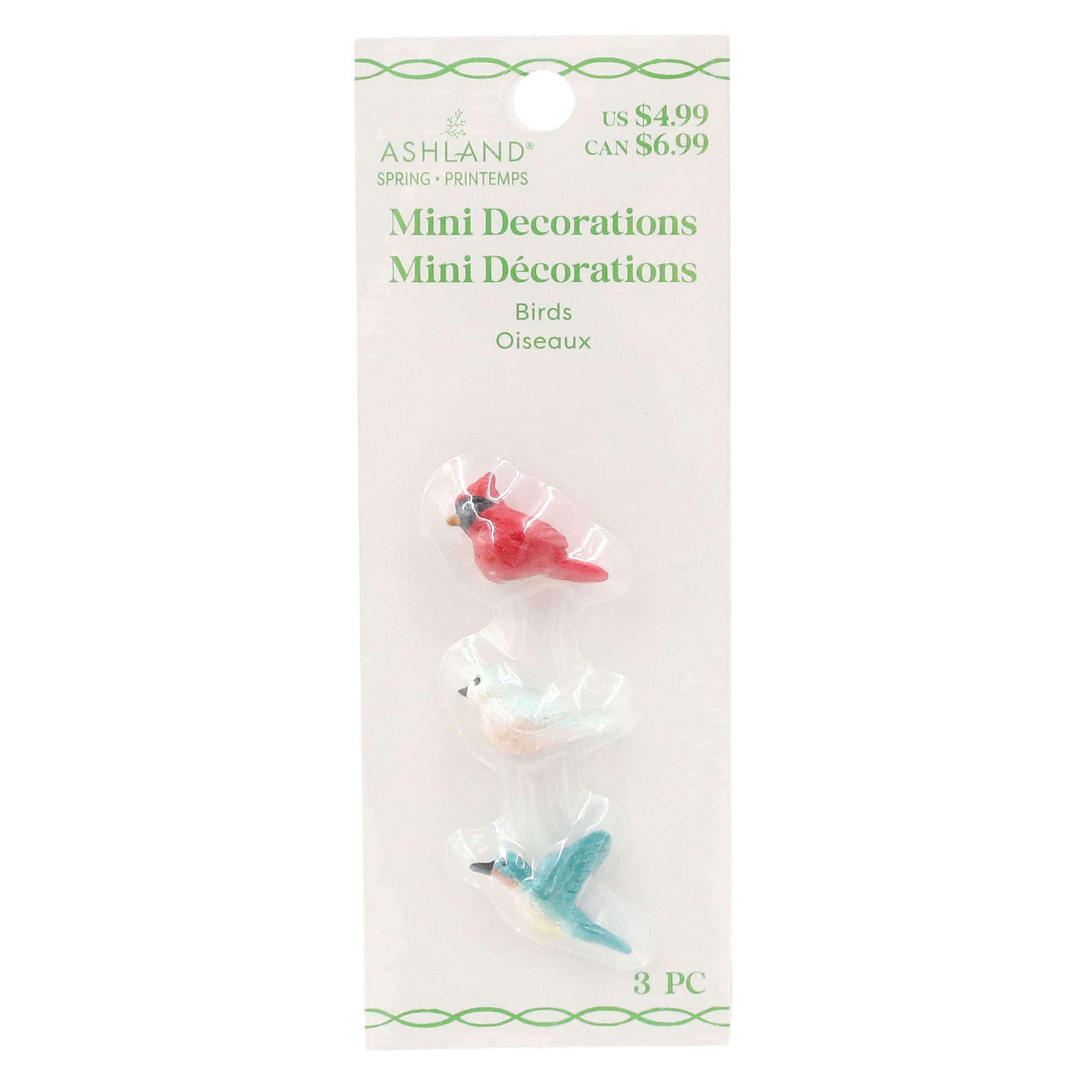 Mini Bird Decoration Set by Ashland®