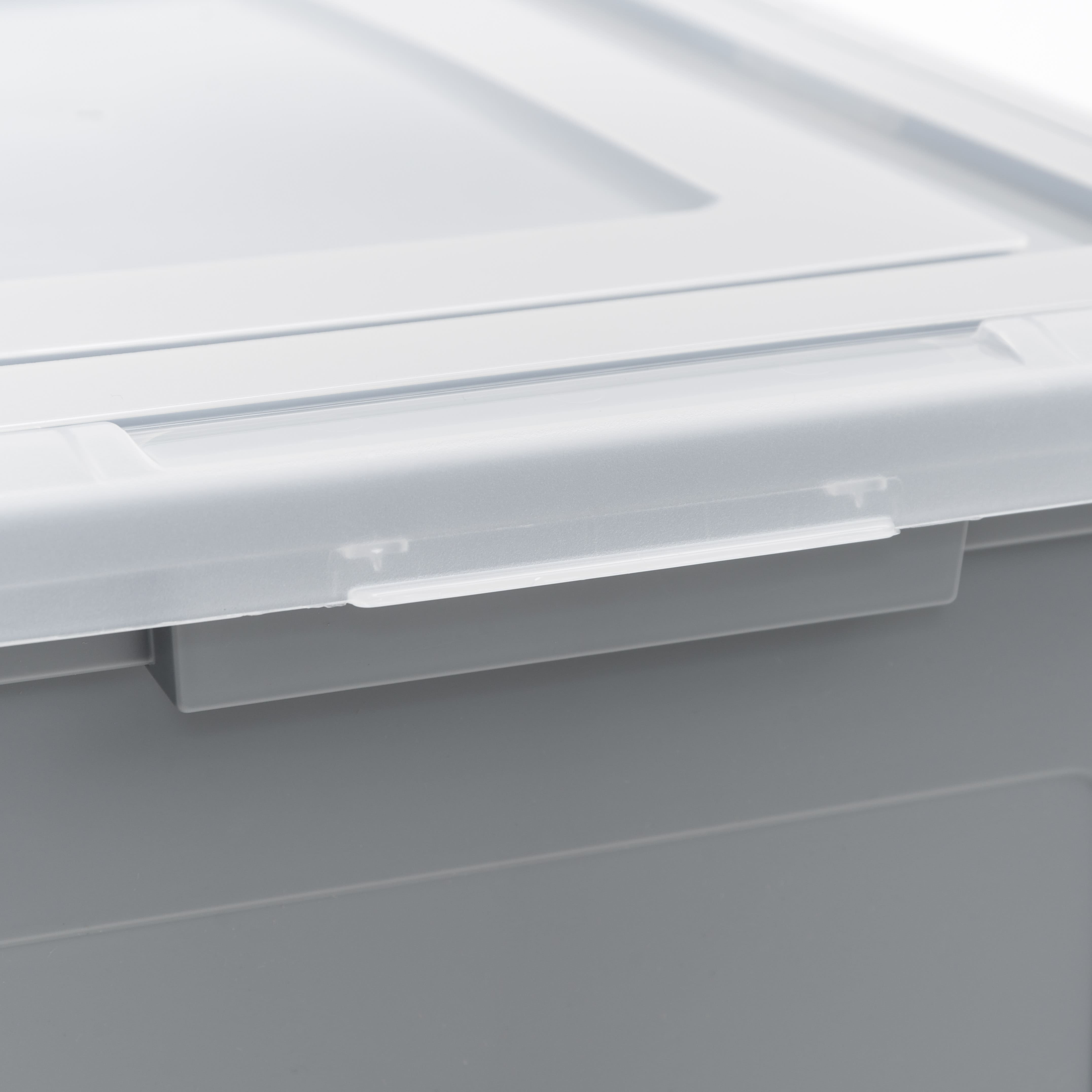 Iris® Gray Dual Purpose Letter & Legal Size File Box, 3 Pack