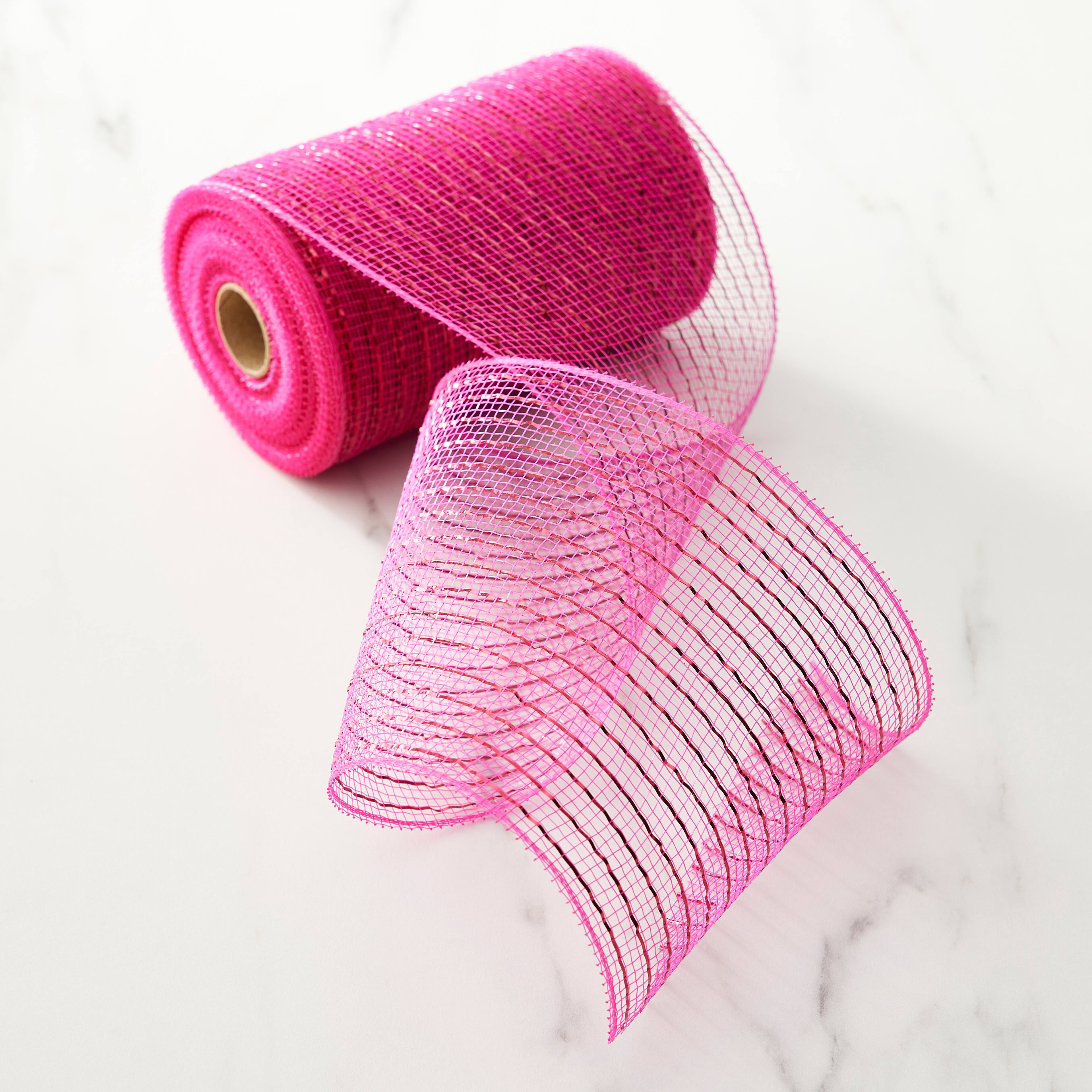 12 Pack: 5.5" x 45ft. Mesh Wide Ribbon by Celebrate It® Occasions™