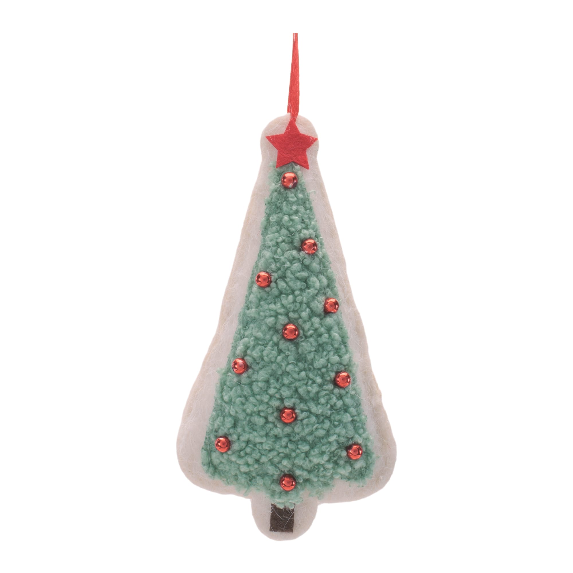 Melrose 6" Polyester Christmas Tree Ornaments, 12ct.