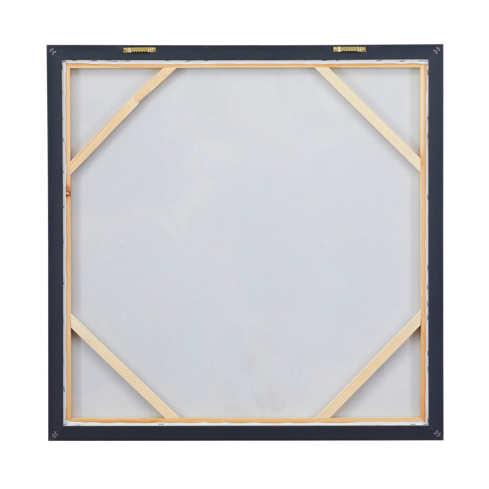 Blue Polystone French Country Framed Wall Art, 32" x 32"