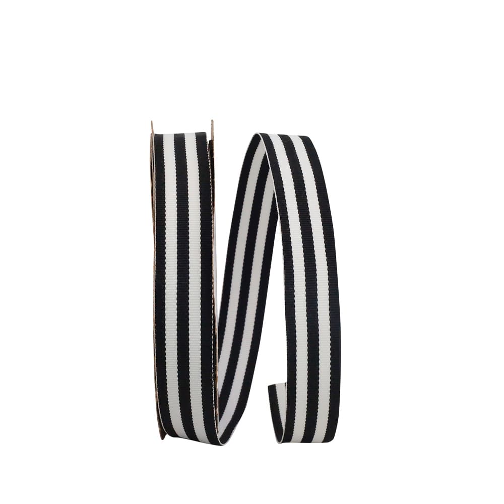 The Ribbon Roll 7/8" x 25yd. Grosgrain Stripes Ribbon