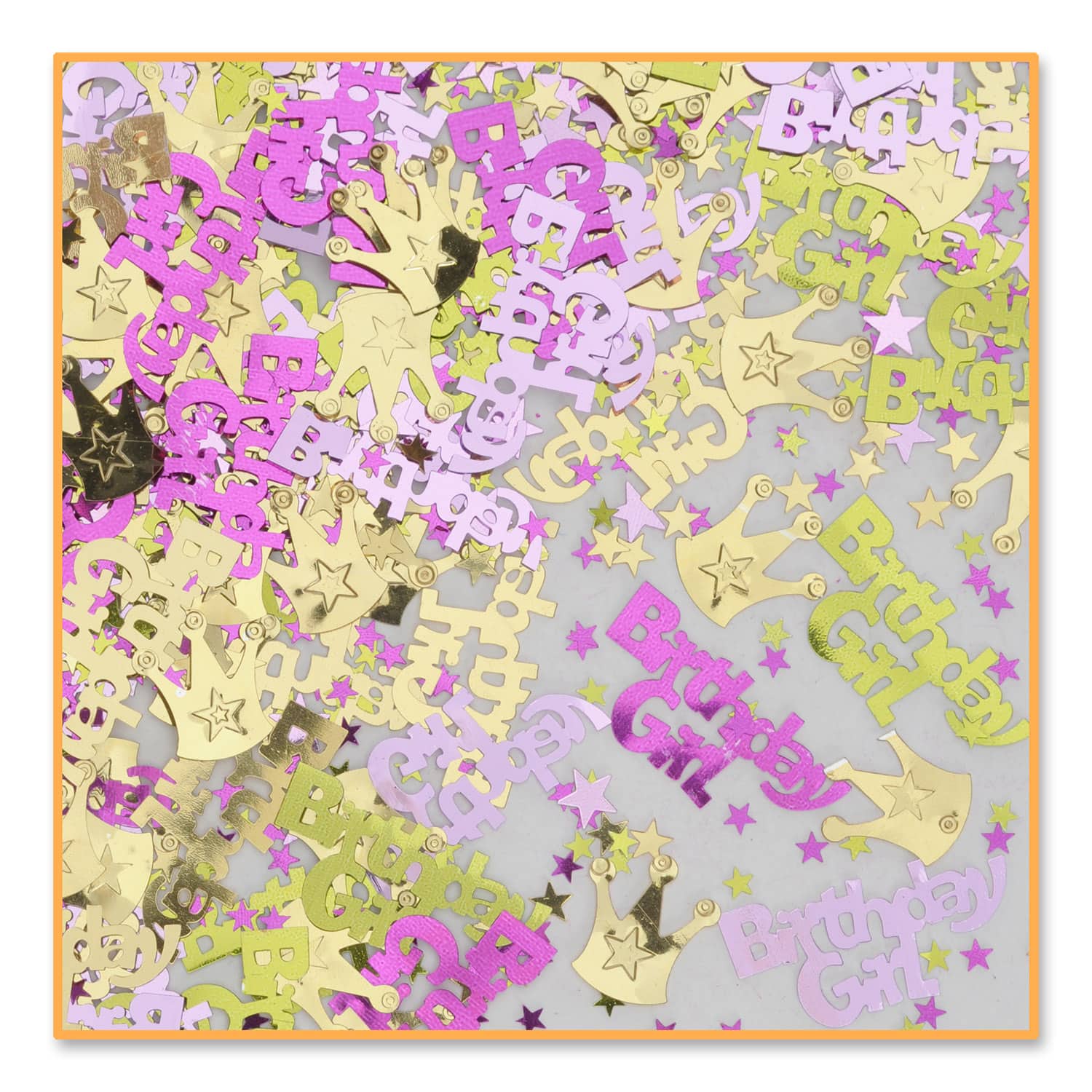 Beistle 1/2oz. Royal Birthday Girl Confetti Packs, 3ct.