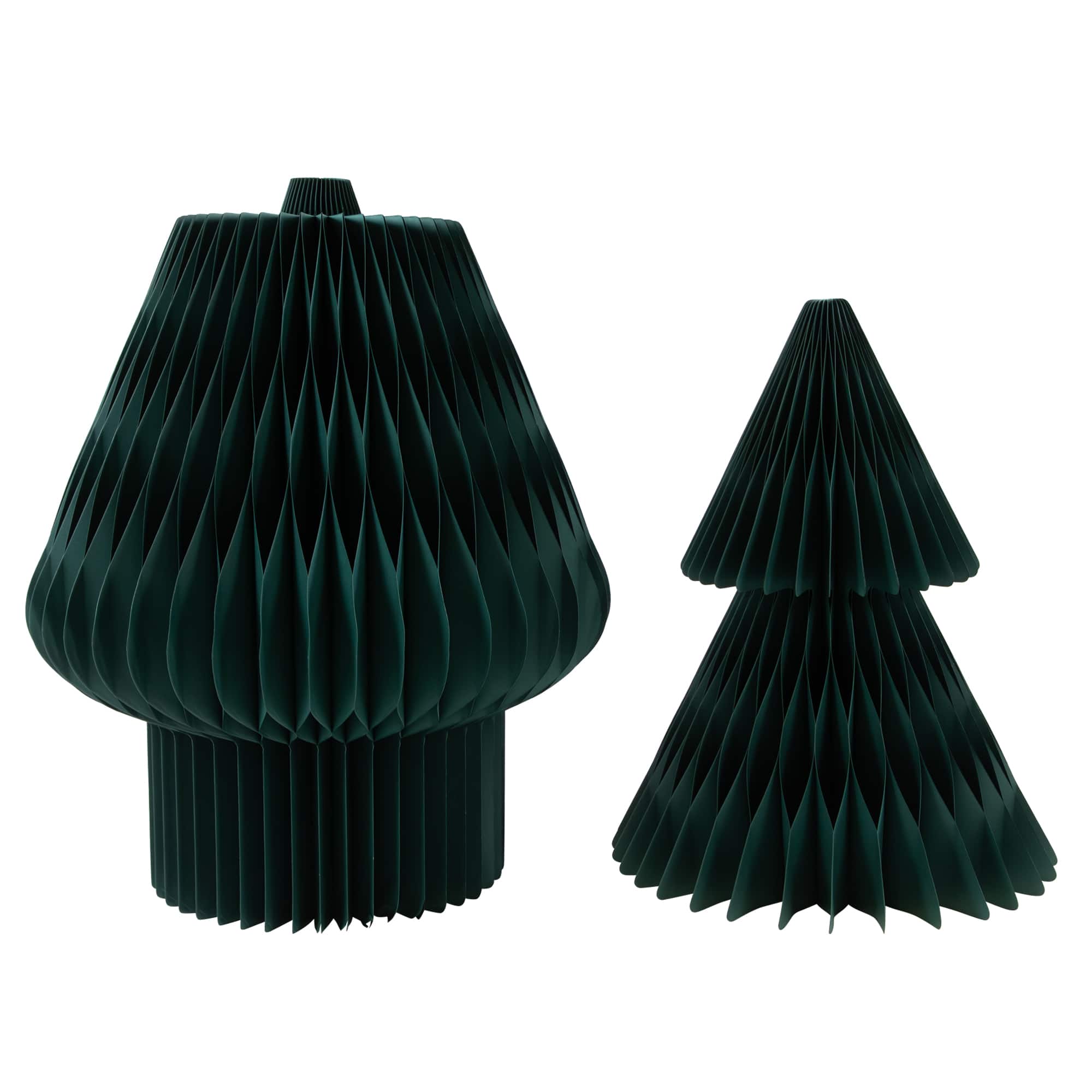 4ft. Paper Accordion Honeycomb Foldable Christmas Tree