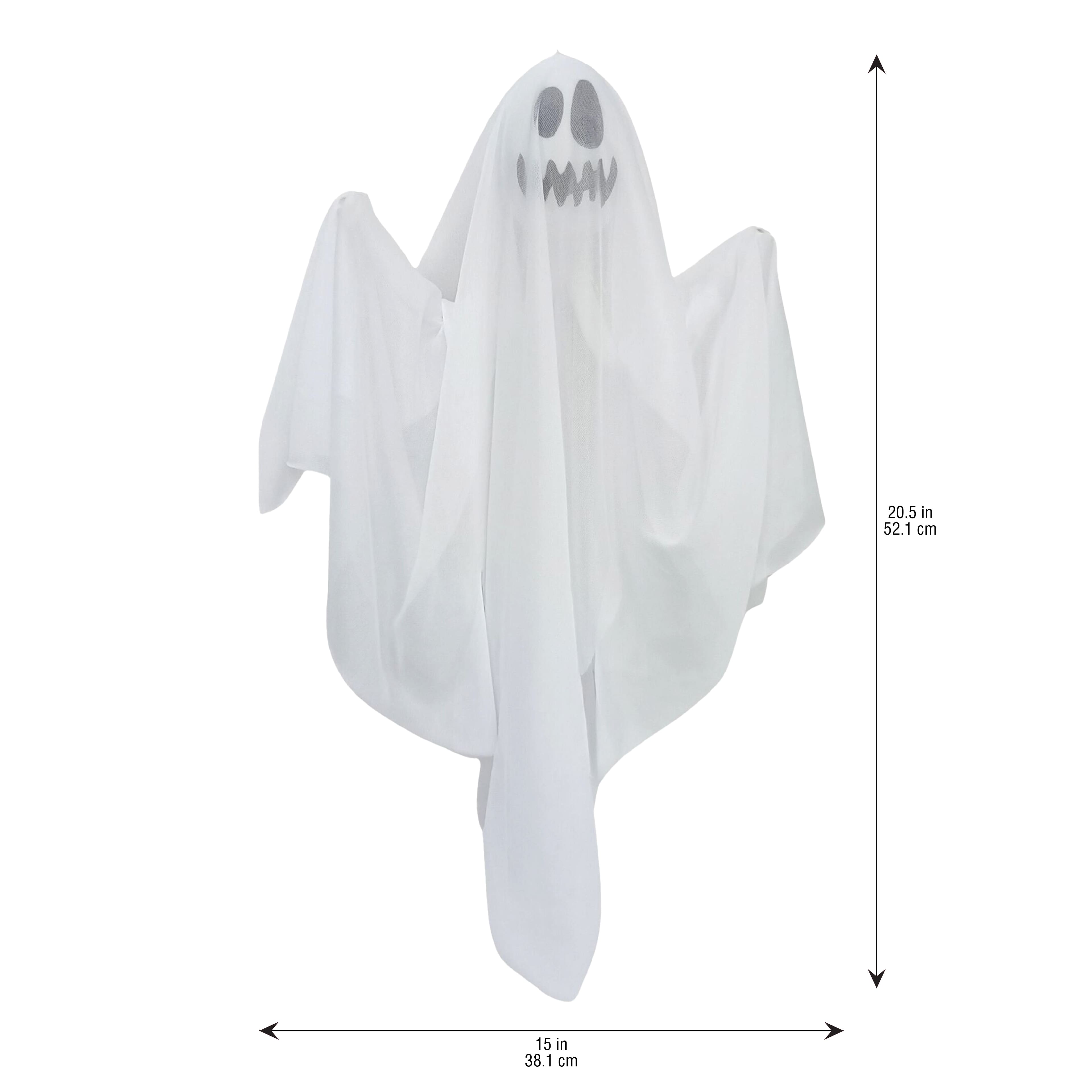 20" Smiling Hanging Ghost by Ashland®