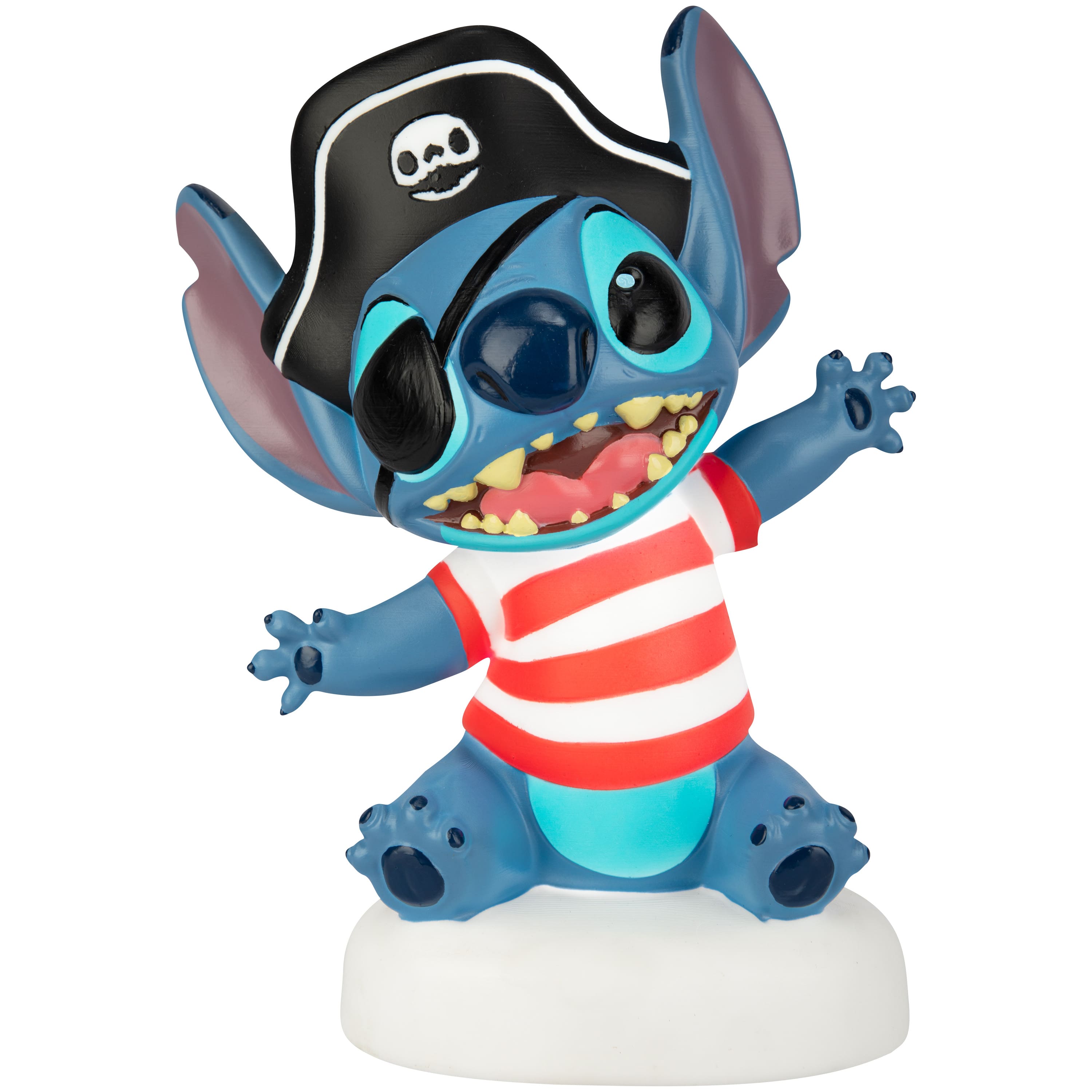 10" Stitch Pirate LED Blowmold