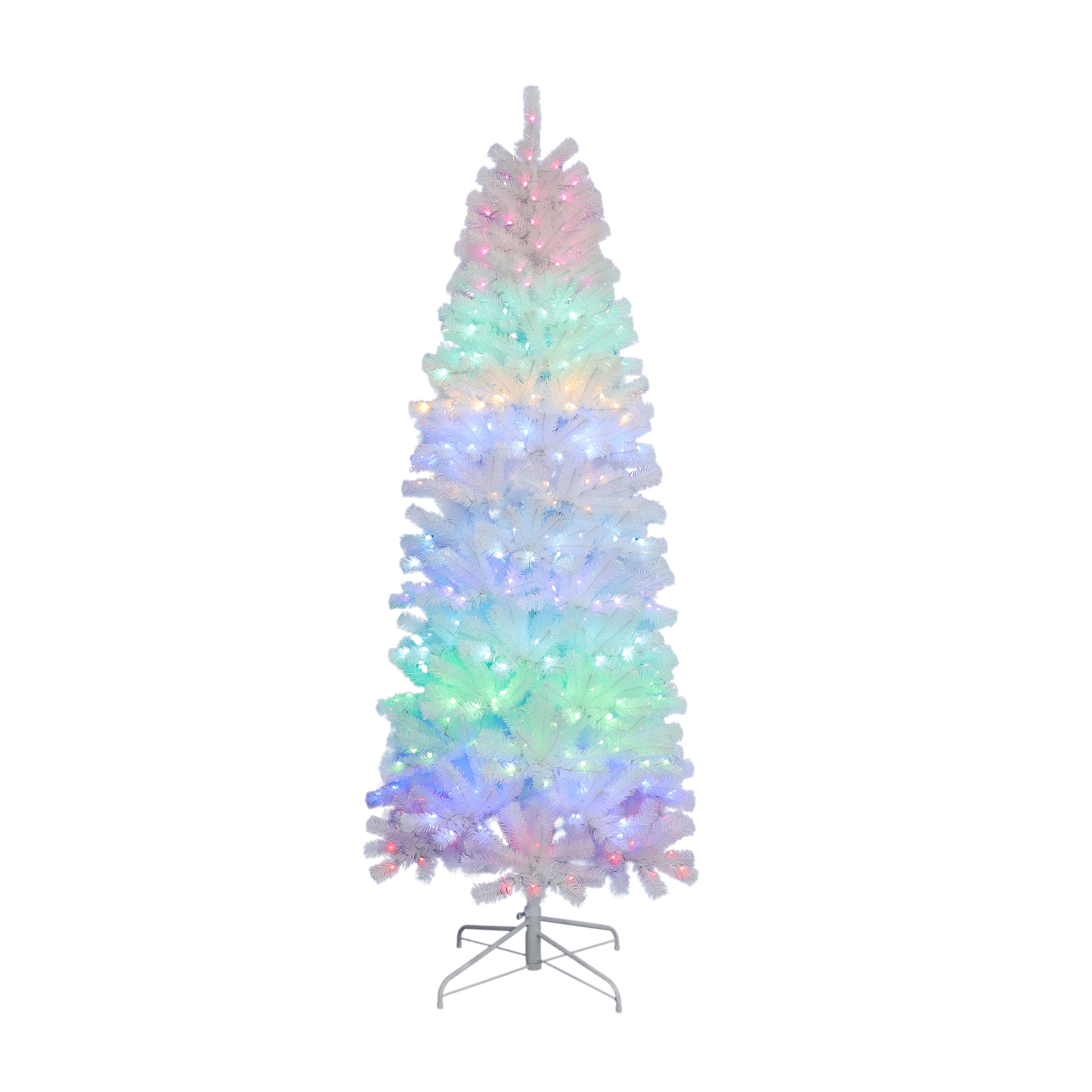 7.5ft. Pre-Lit Winterhaven Fir Artificial Christmas Tree, Color Changing Mini LED Lights by Ashland®
