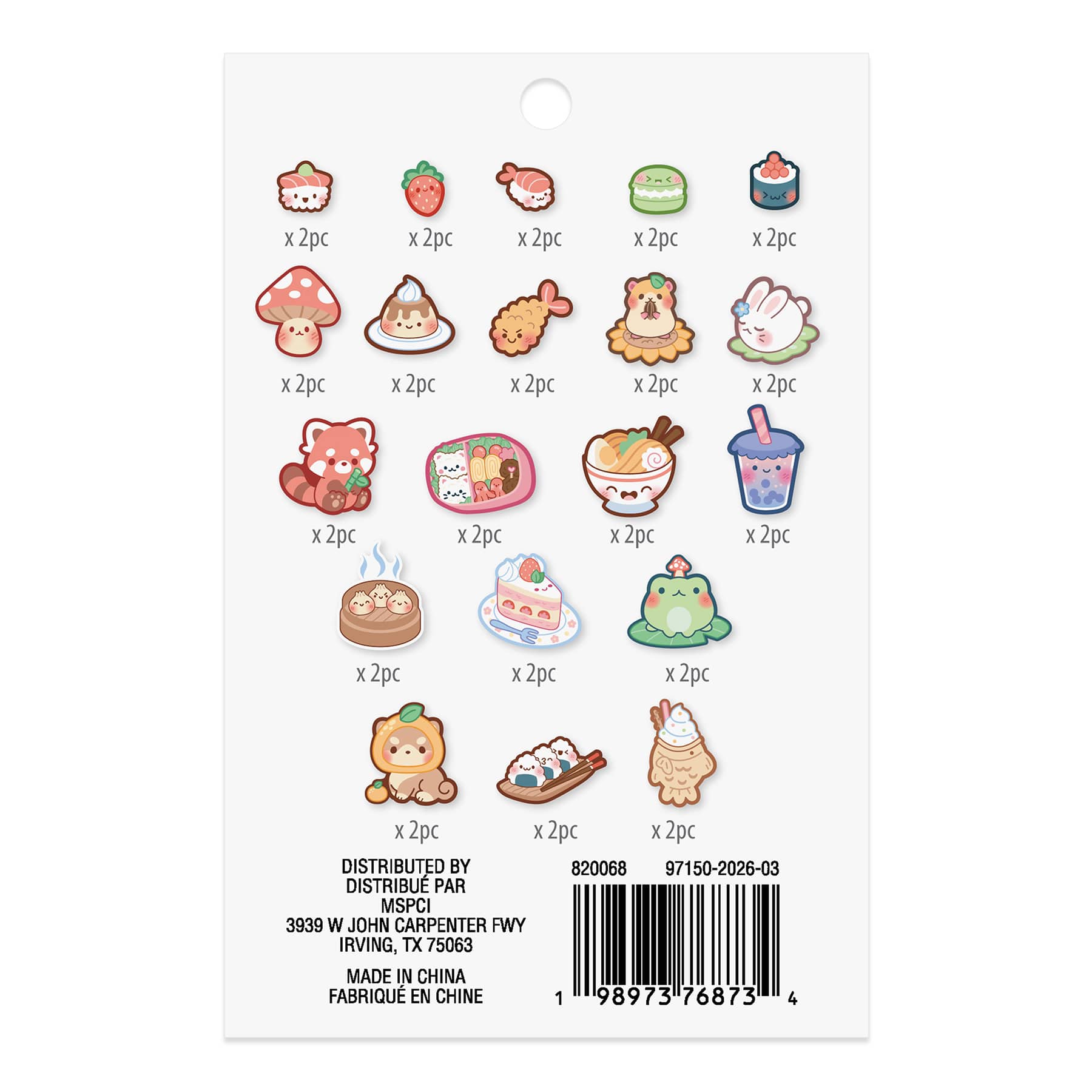 Kawaii  Vinyl Die Cut Stickers by Recollections™