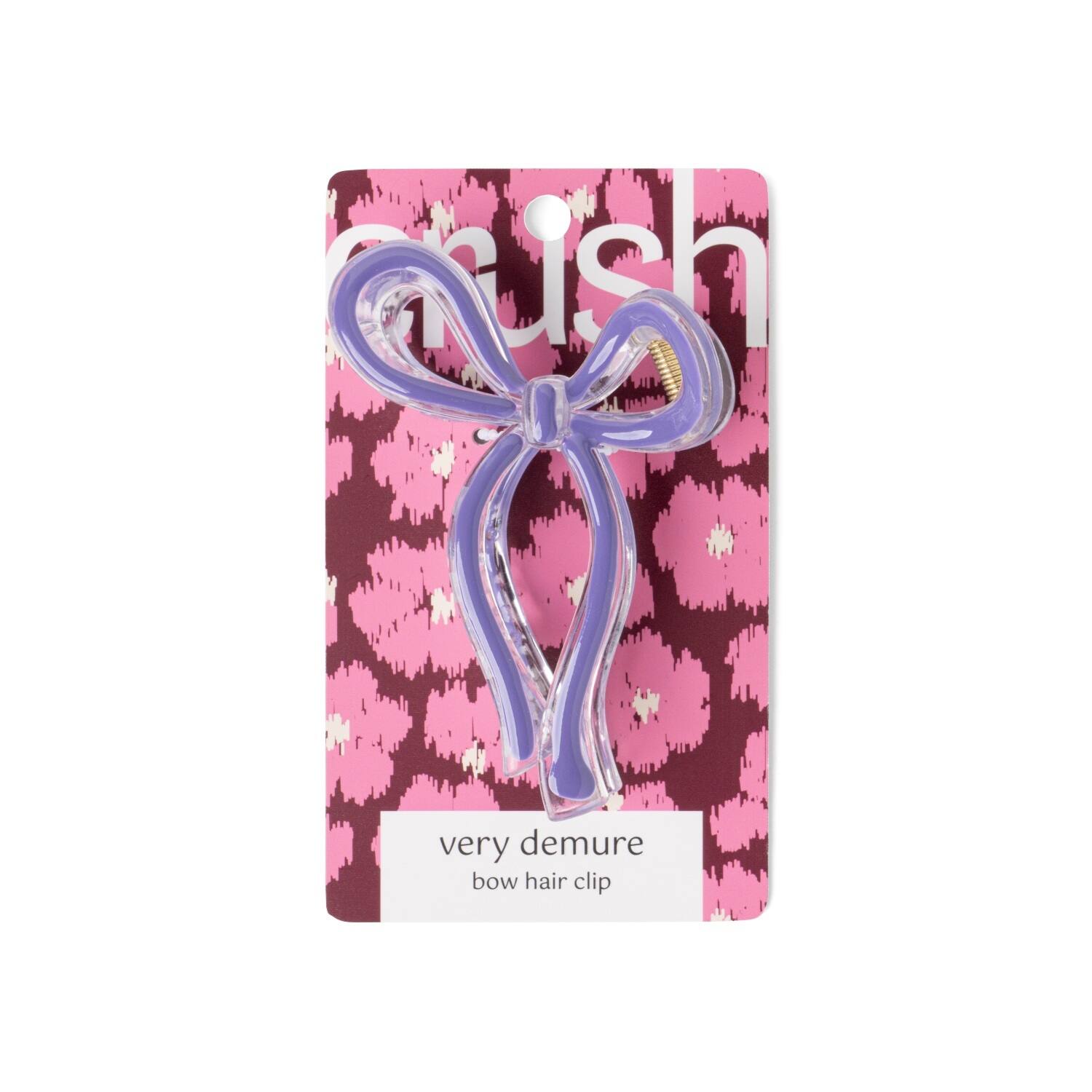Assorted Crush™ Very Demure Bow Hair Clip, 1pc.