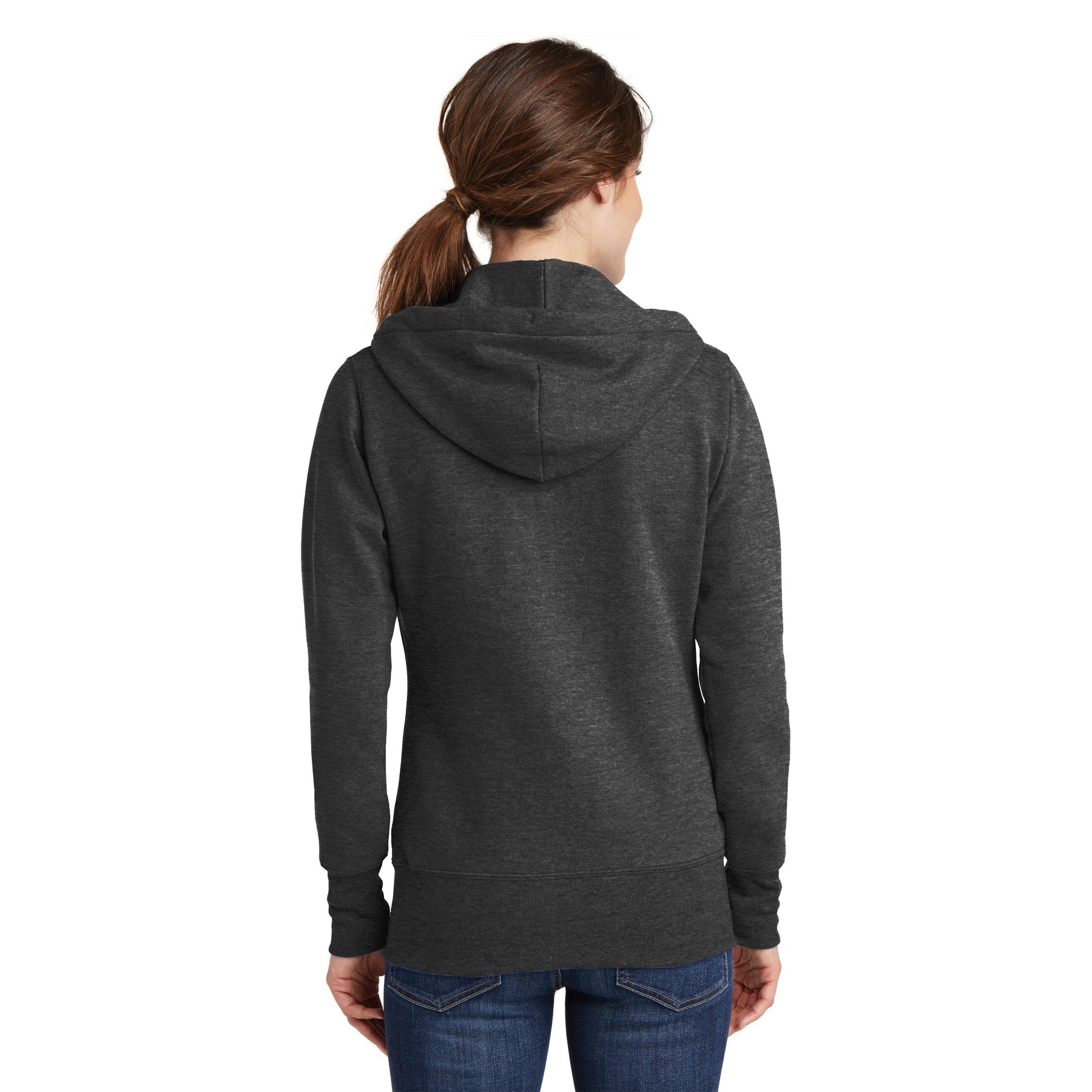 Port & Company® Ladies Core Fleece Full-Zip Hooded Sweatshirt