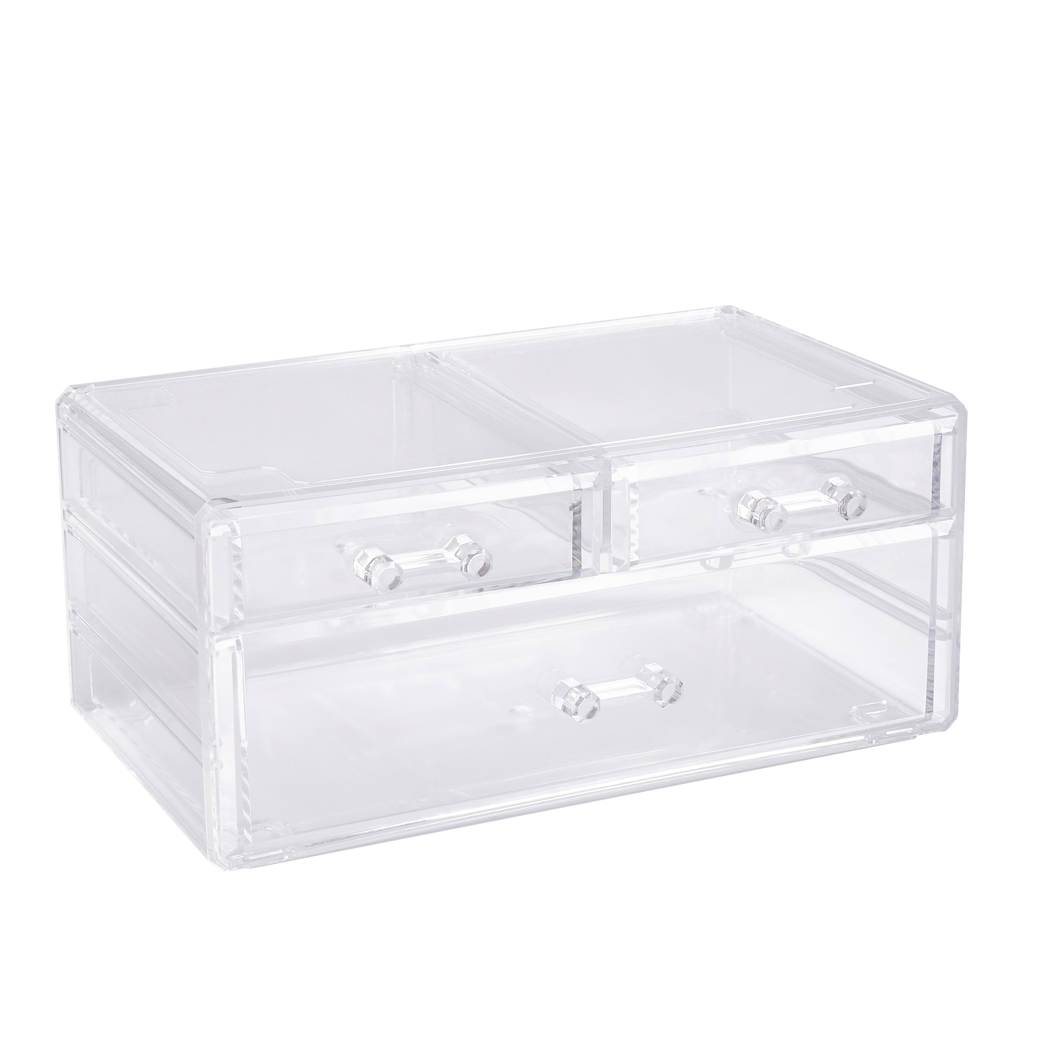 9.5" Clear Stackable 3-Drawer Jewelry Box by Bead Landing™