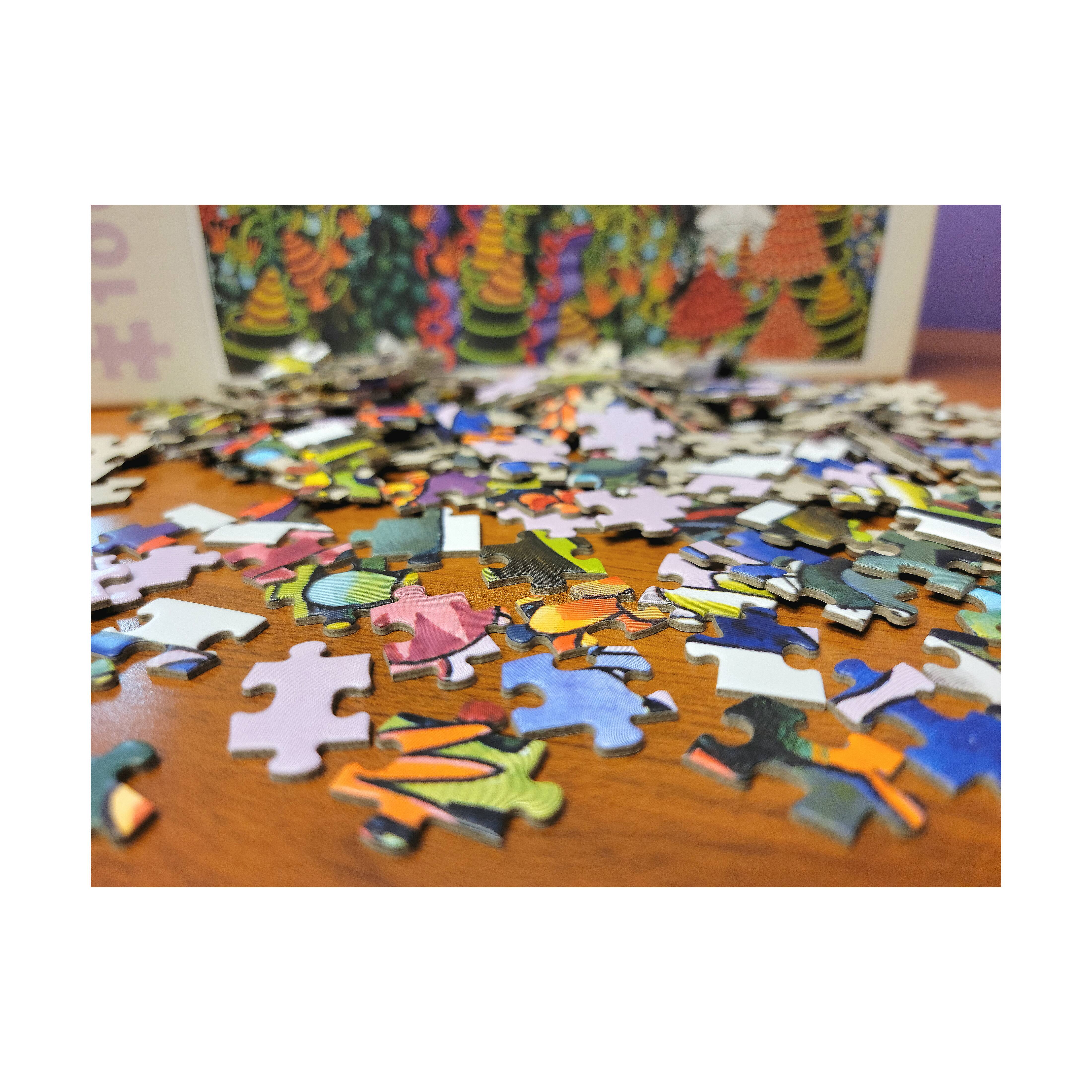 B. Kliban - Jungle Cats Puzzle: 1000 Pcs