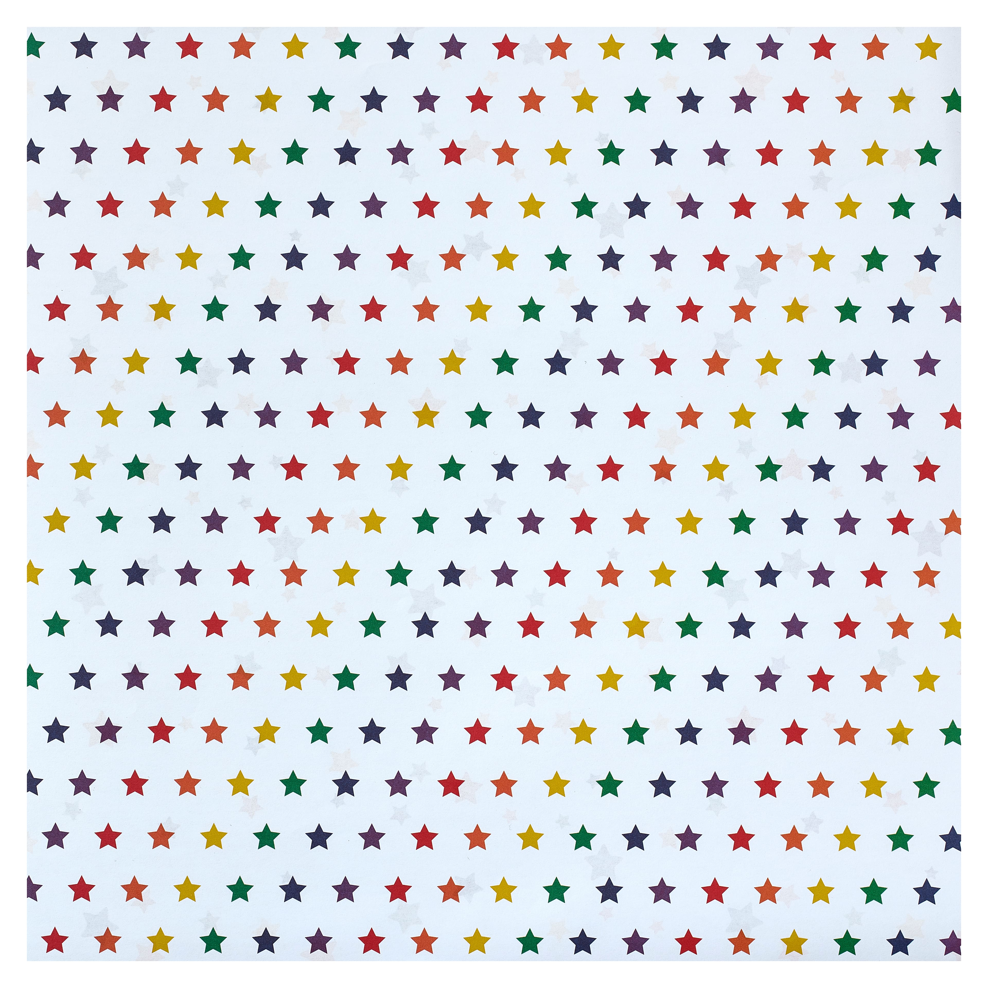 48 Pack: Rainbow Star Double-Sided Cardstock Paper by Recollections™, 12" x 12"