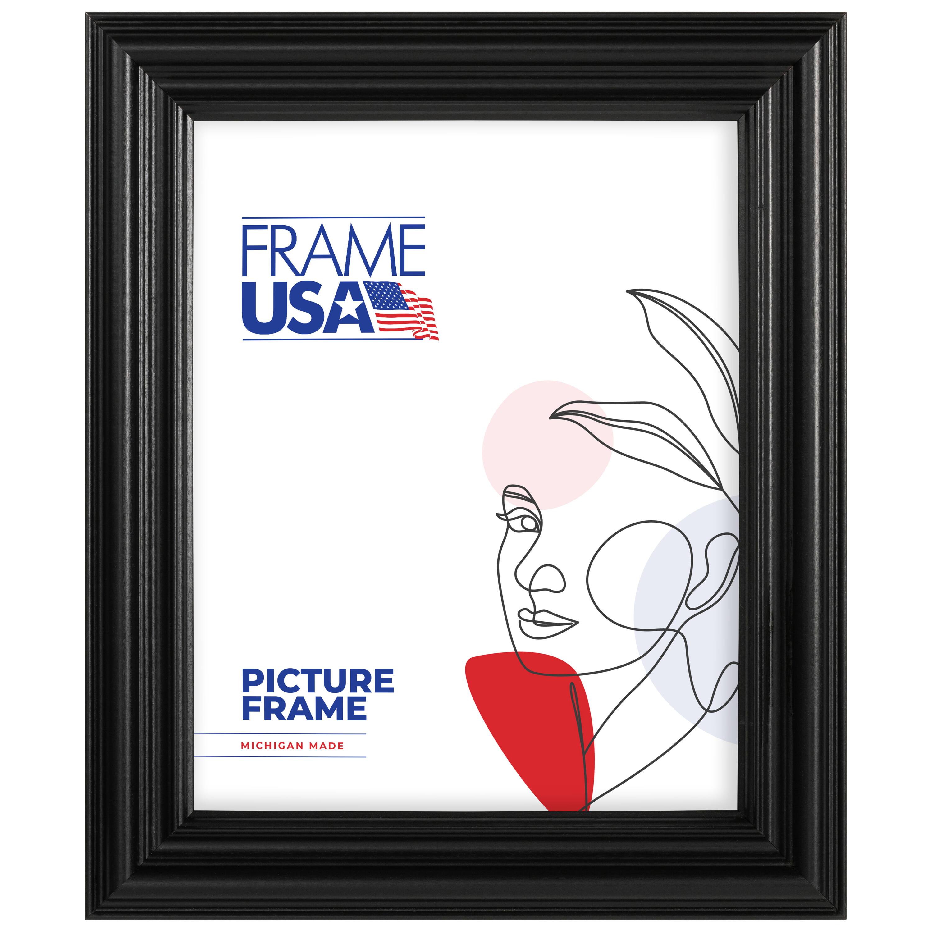 Frame USA Grande Black Single Image Picture Frame