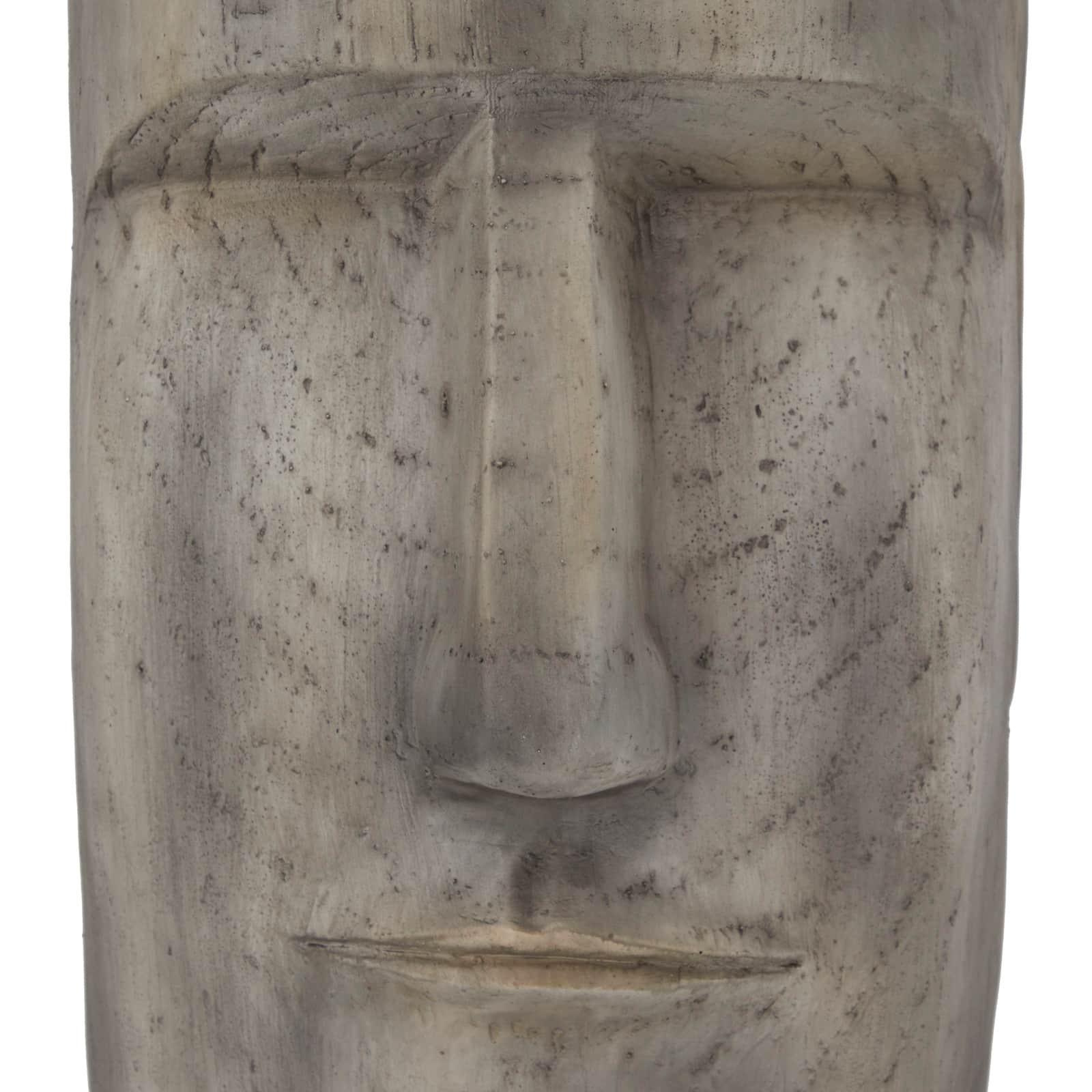 Brown Contemporary Planter, 12" x 14" x 24"