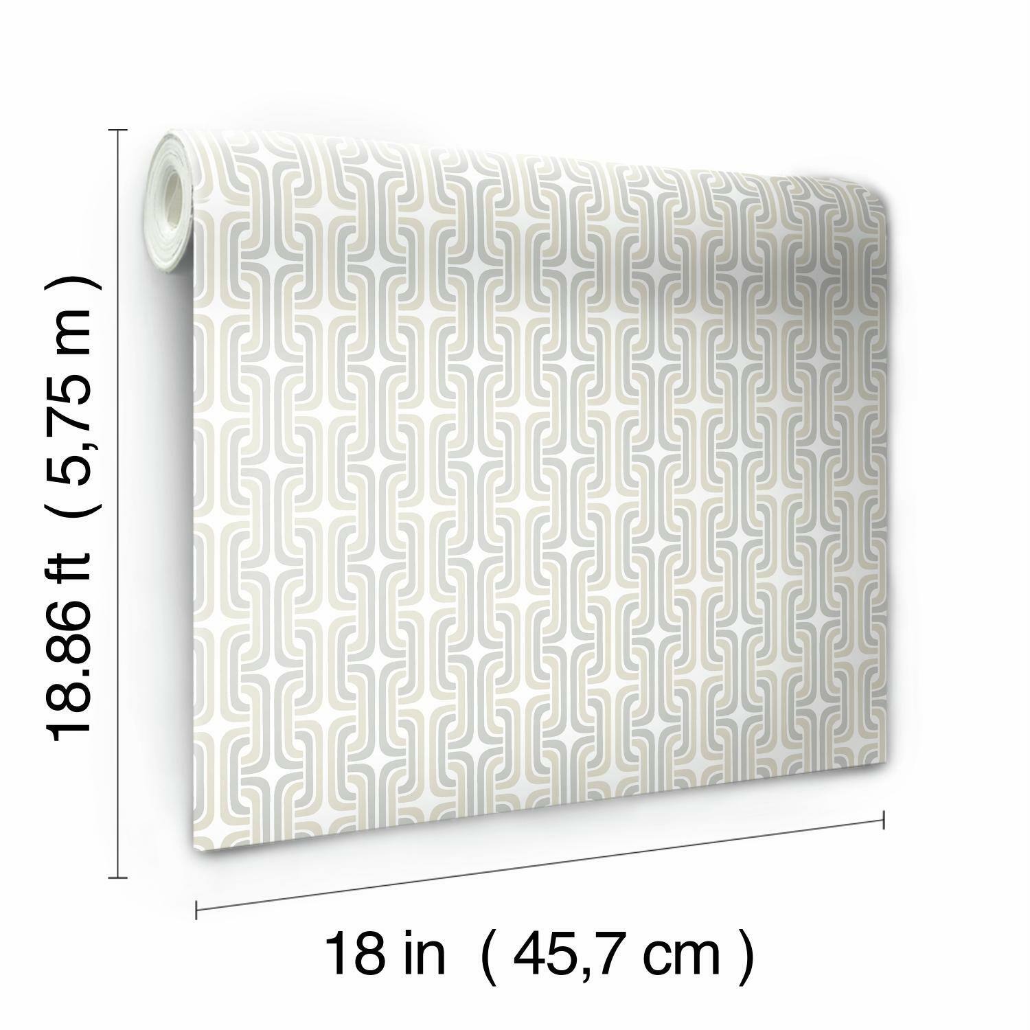 RoomMates Mod Lattice Peel & Stick Wallpaper