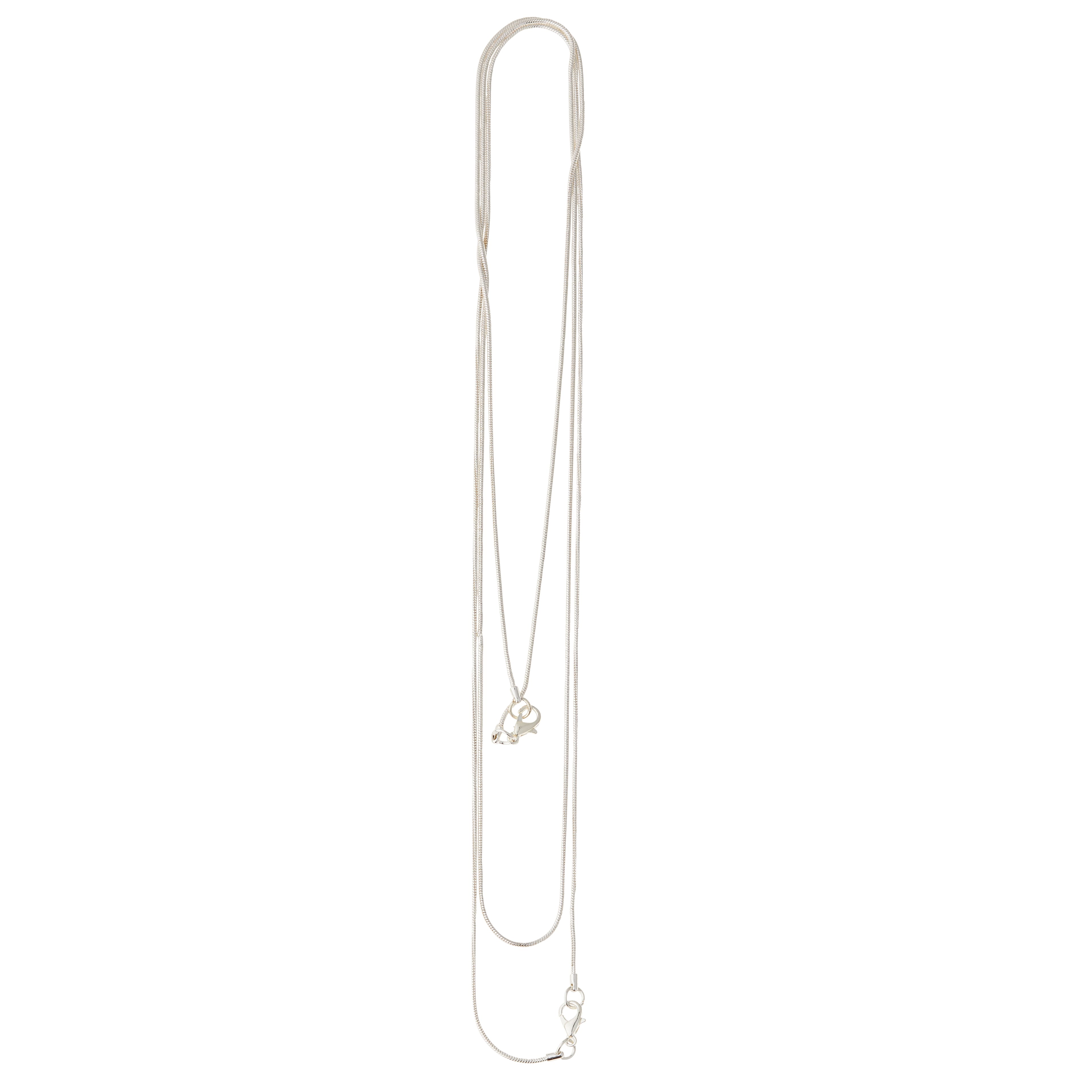 12 Packs: 2 ct. (24 total) Silver Necklaces by Bead Landing™