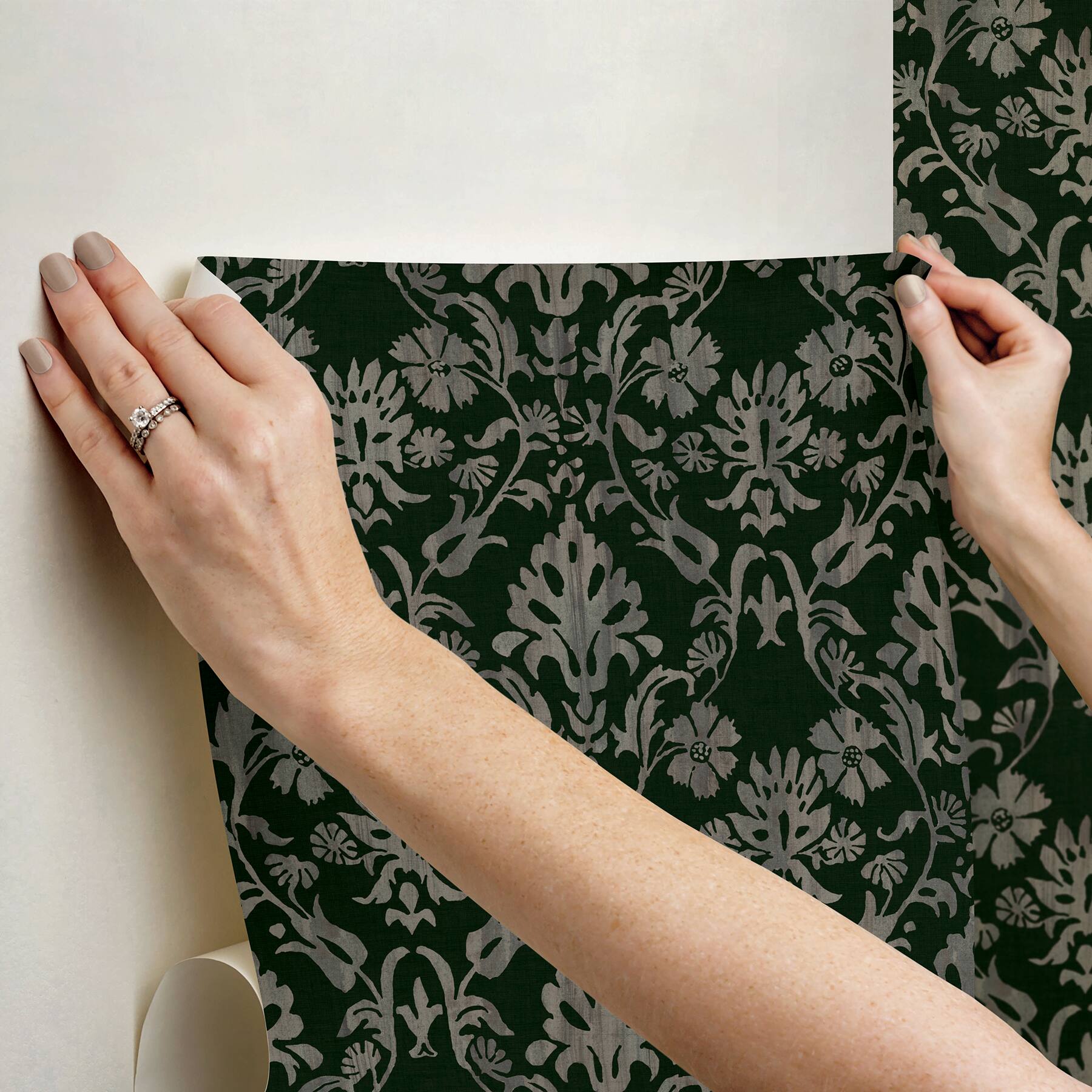 RoomMates Blooming Damask Peel & Stick Wallpaper