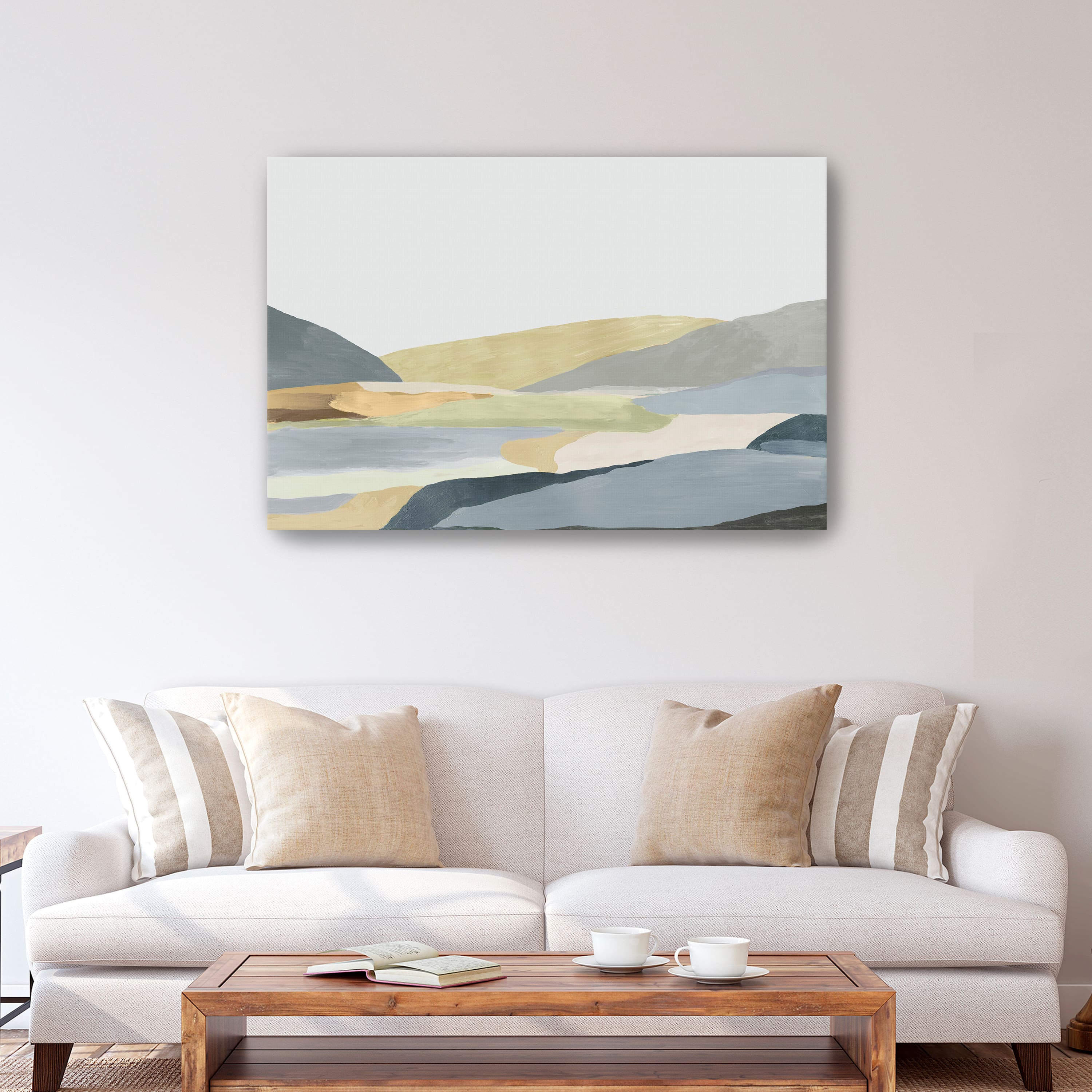 Warm Hills II Canvas Giclee
