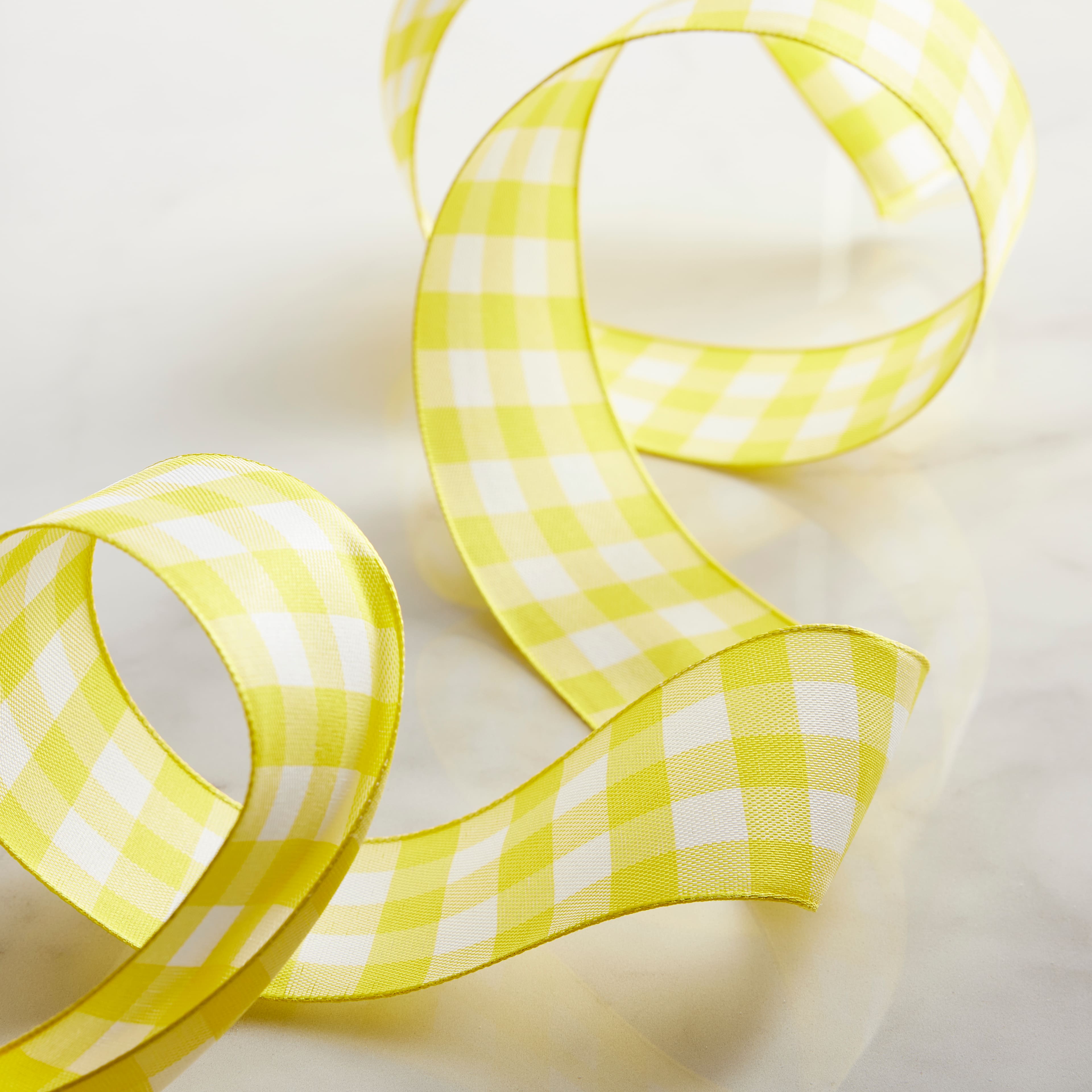 12 Pack: 1.5" x 3yd. Wired Checkered Ribbon by Celebrate It®