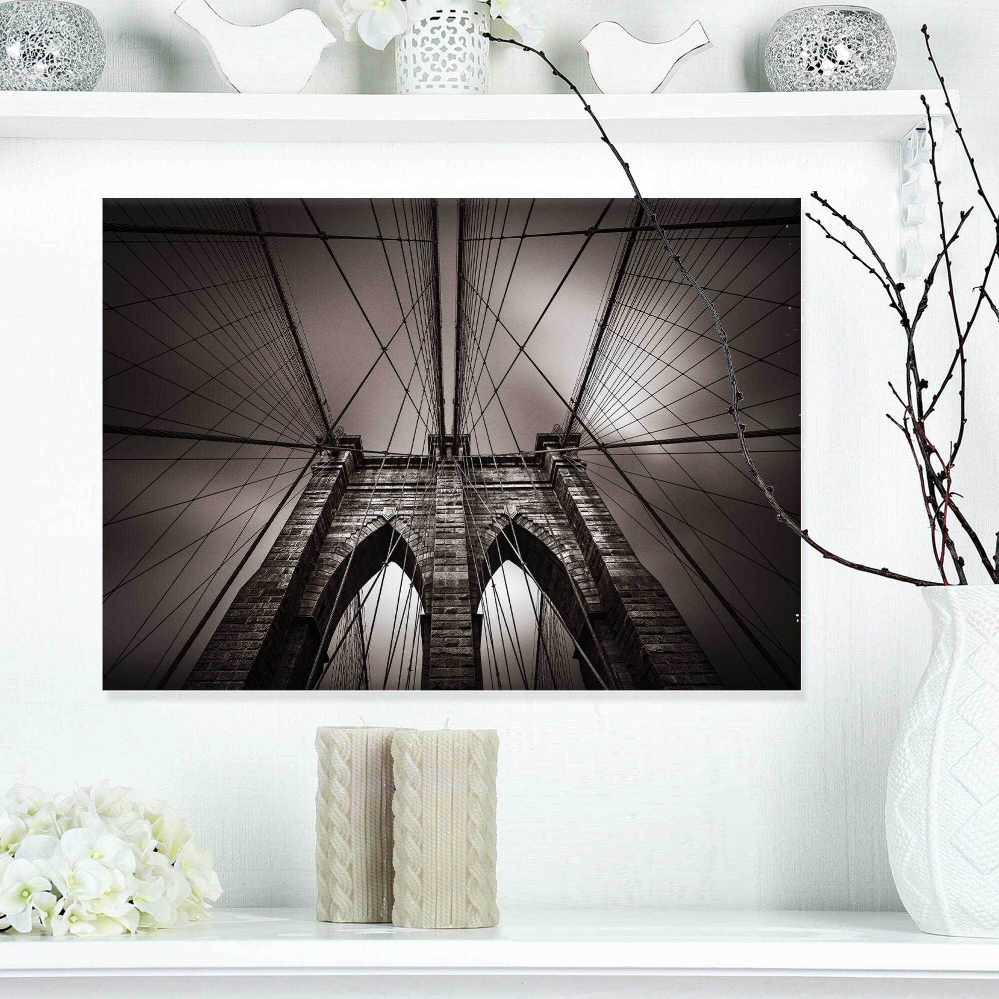 Designart - Brooklyn Bridge in NYC USA