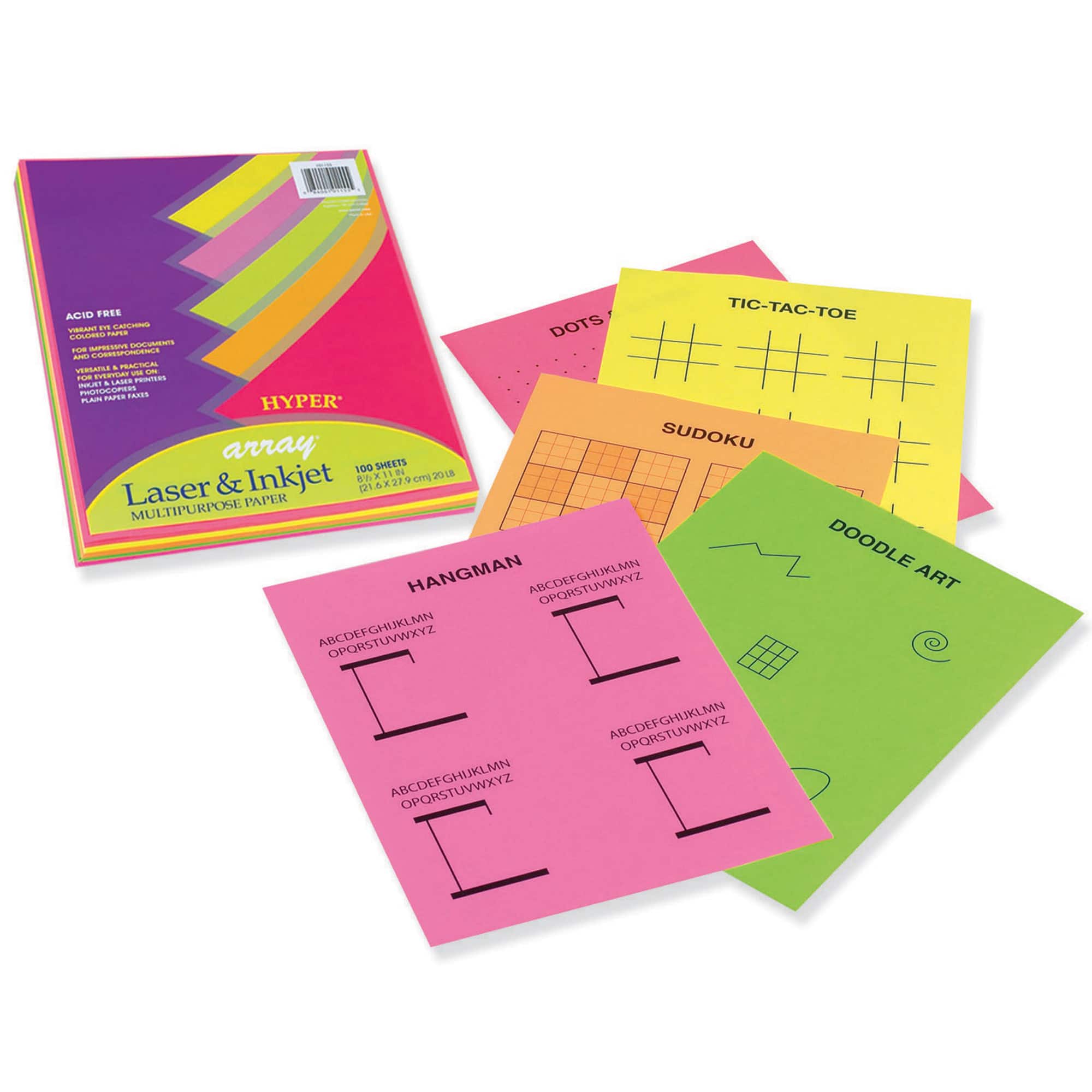 Array® Laser & Inkjet Multi-Purpose Paper, 3 Packs