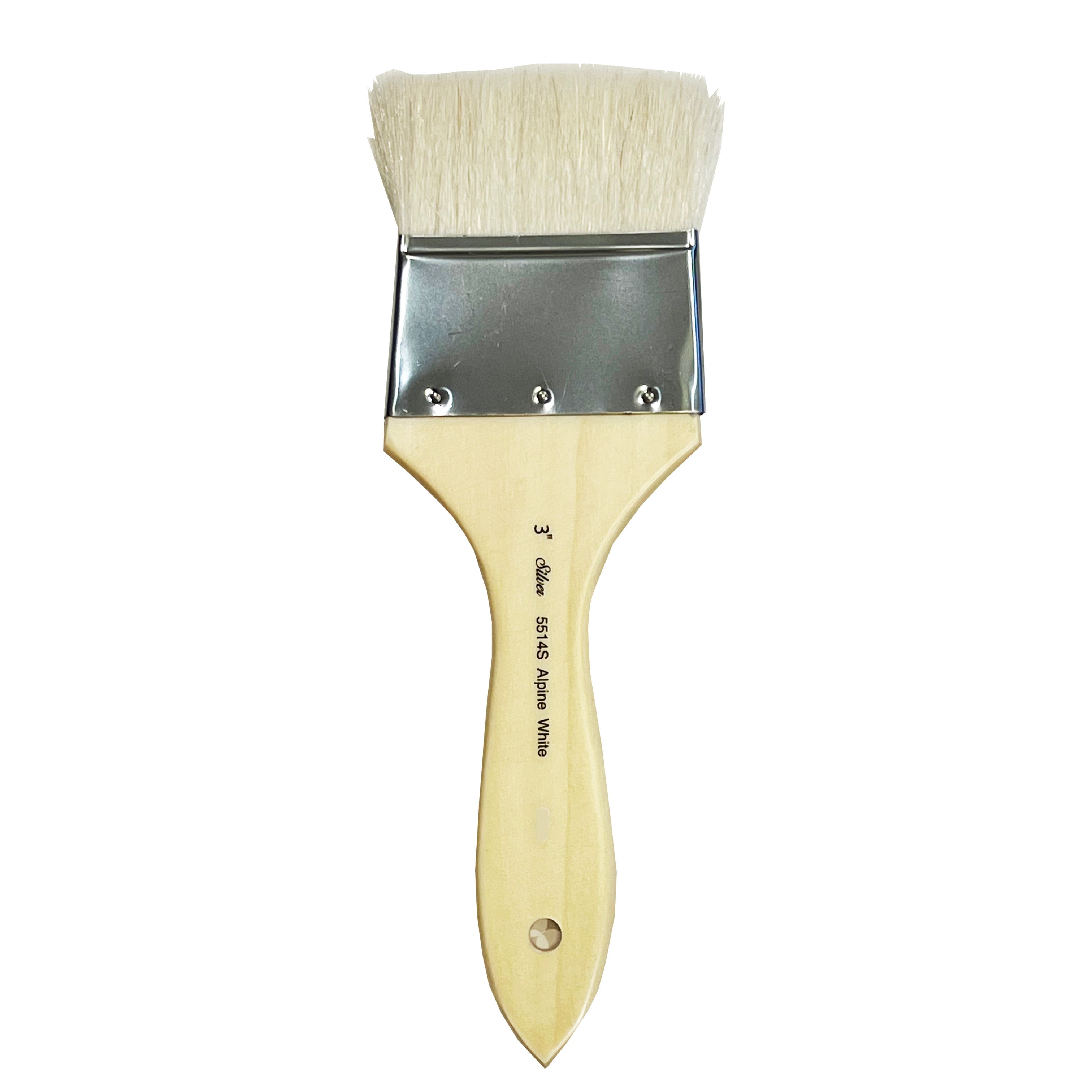 Silver Brush Limited Alpine White™ Wide Wash & Blend Background Brushes Set