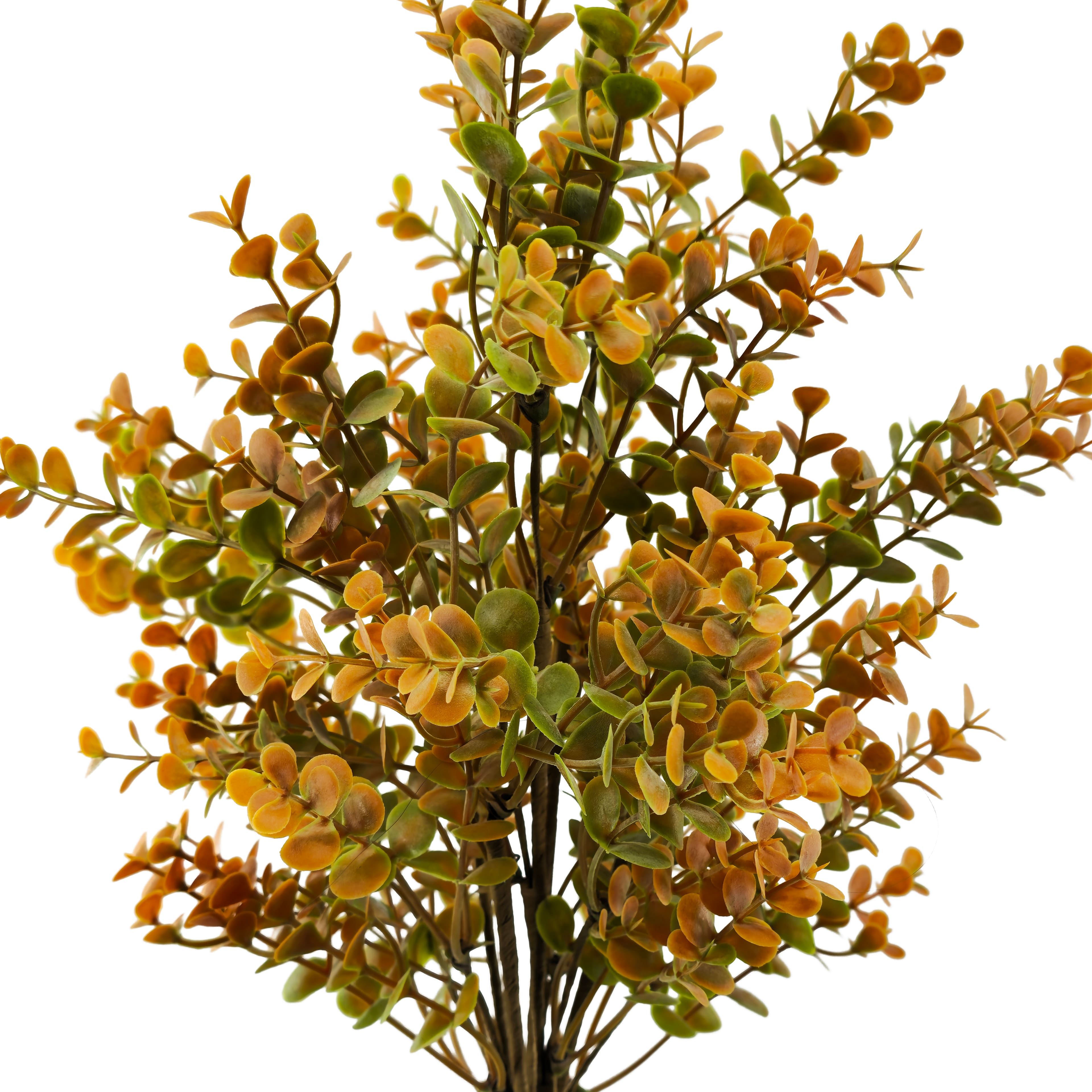 17" Orange & Green Eucalyptus Bush by Ashland®