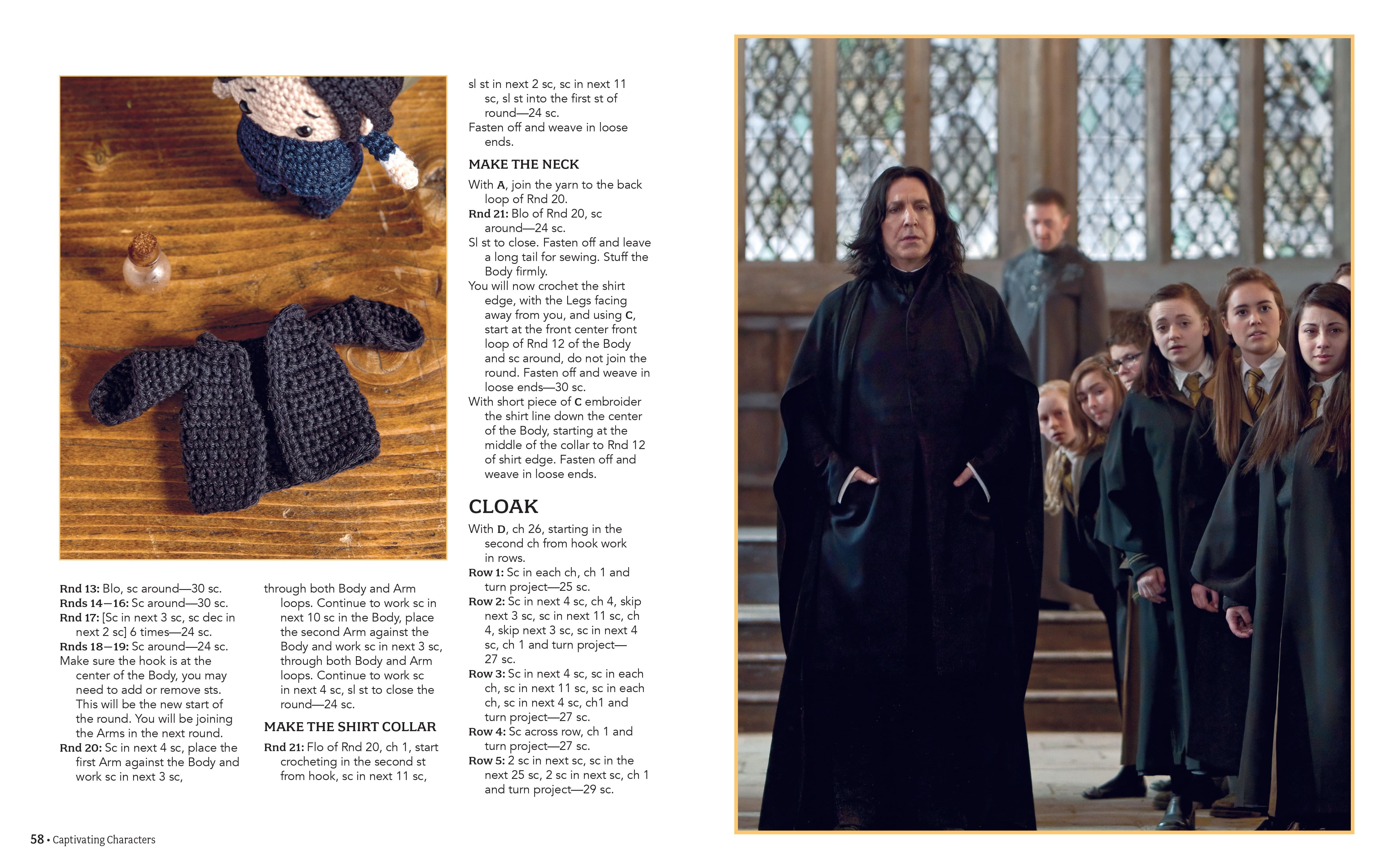 Harry Potter™ The Official Book of Crochet Amigurumi