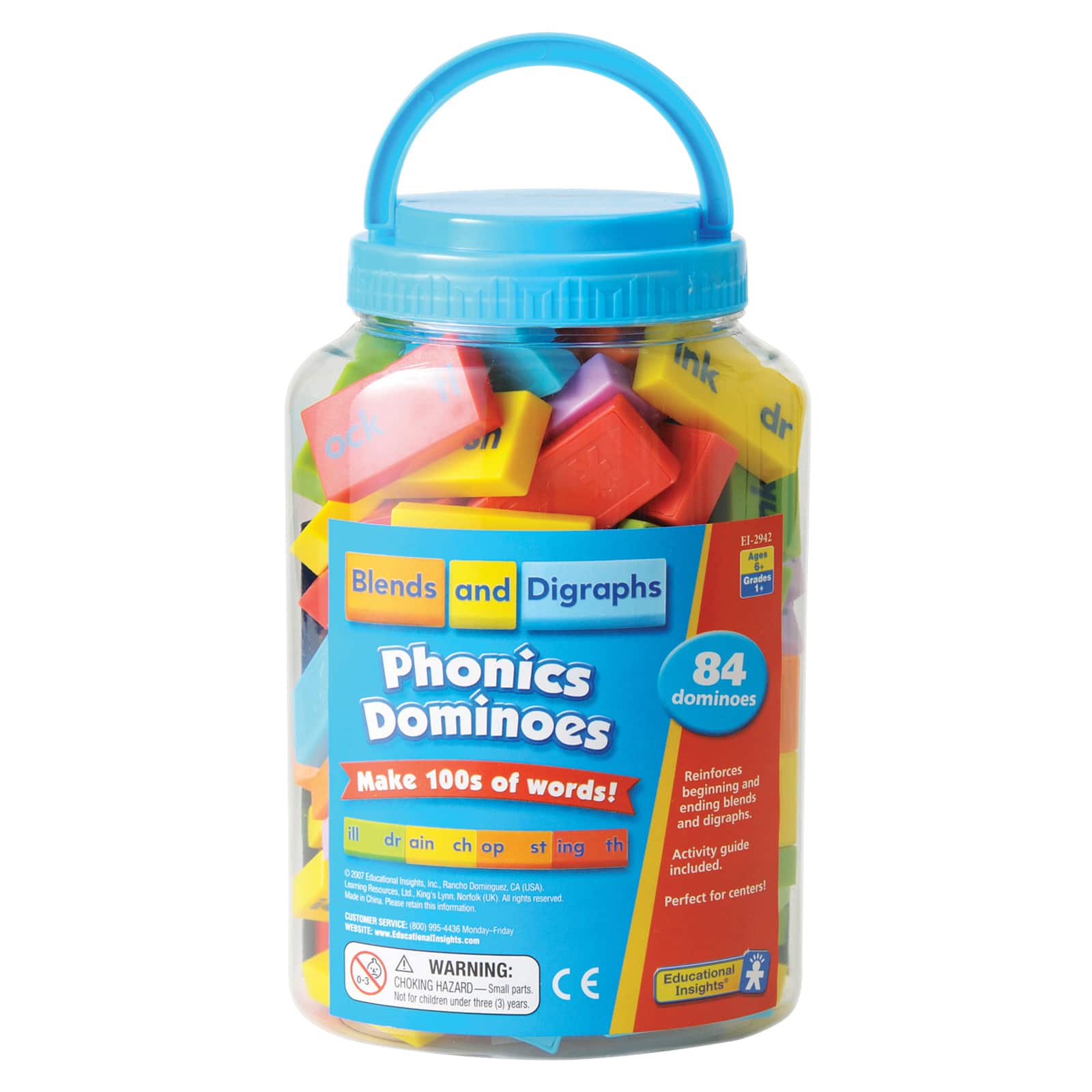 Blends & Digraphs Phonics Dominoes