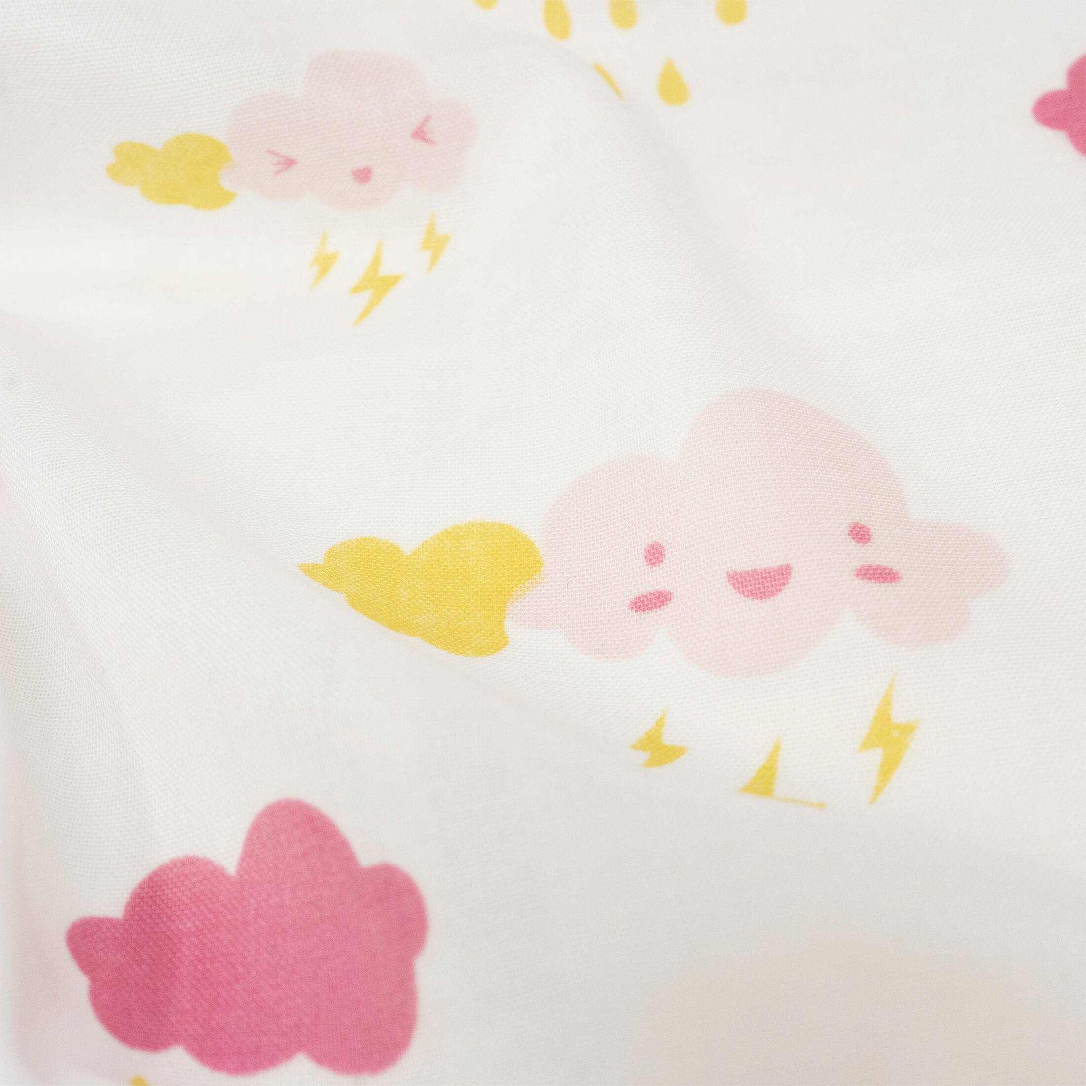 Roc-Lon Cloud Print Muslin Fabric