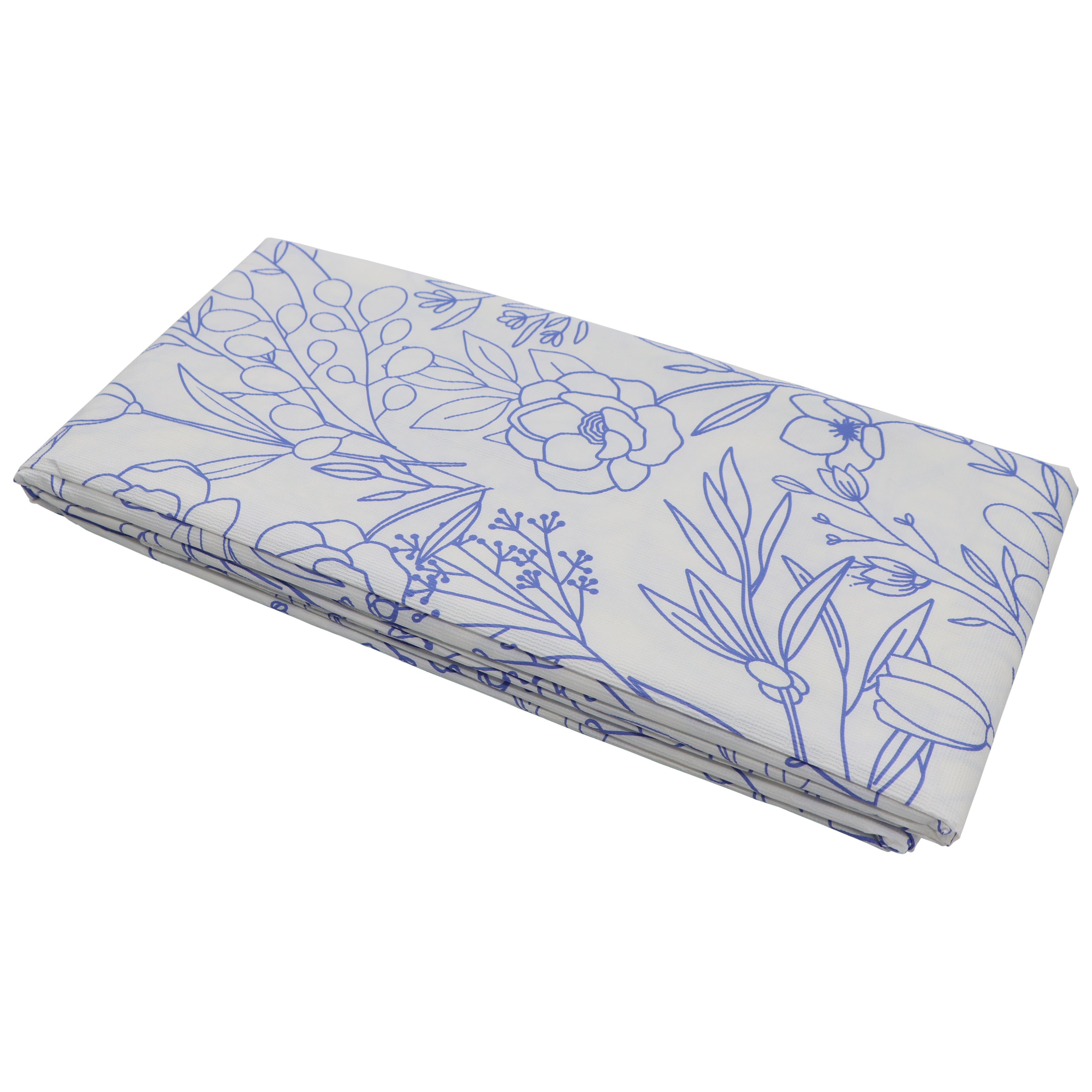 52" x 70" Next Chapter Blue Floral Tablecloth by Celebrate It™