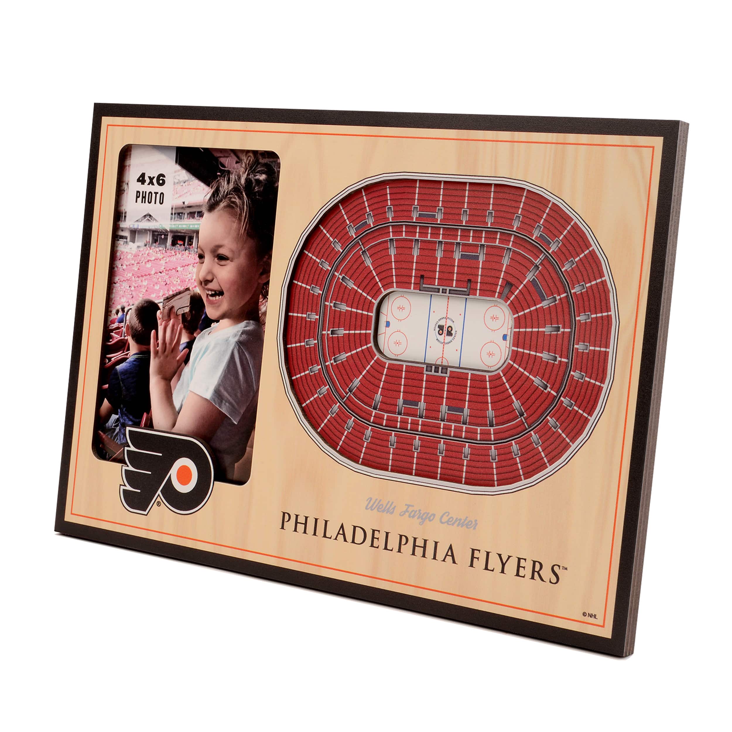 NHL 3D StadiumViews 4" x 6" Photo Frame