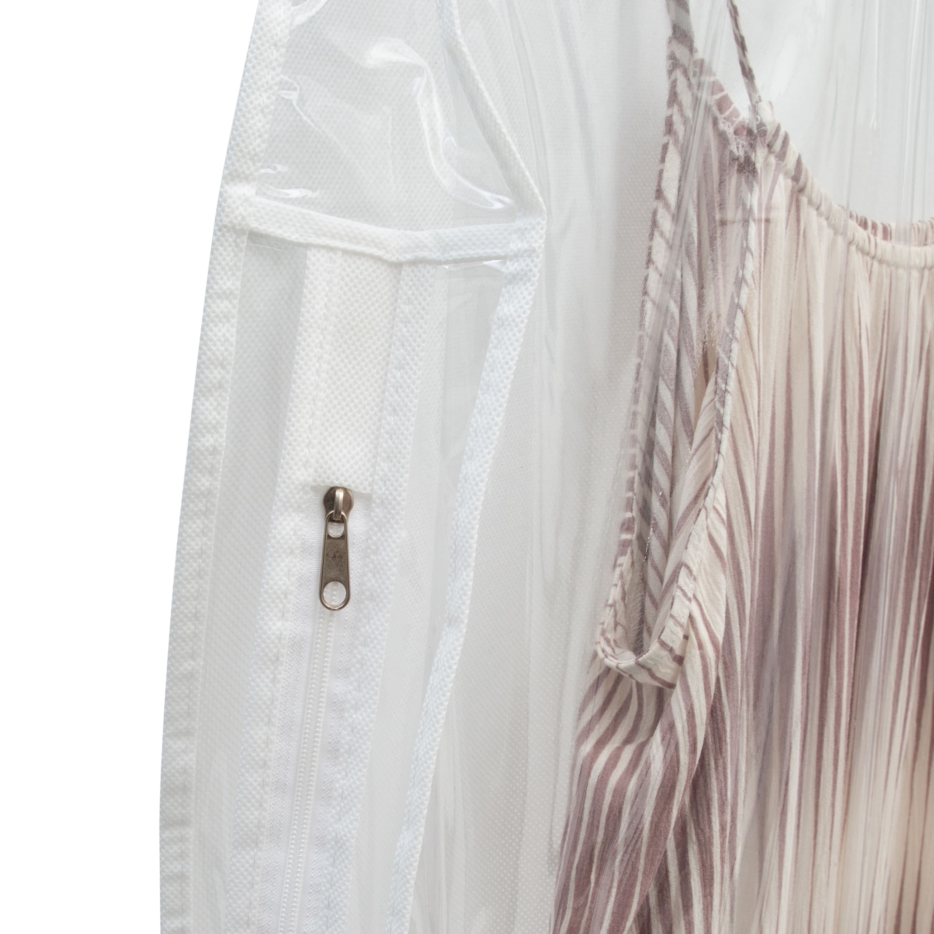 Organize It All Gusseted Clear Gown Bag