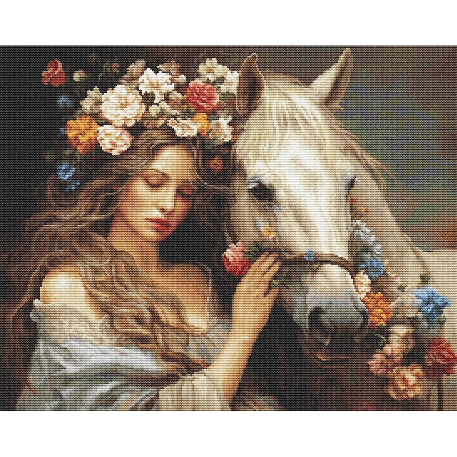 Luca-S The Flower Fairy Counted Cross Stitch Kit