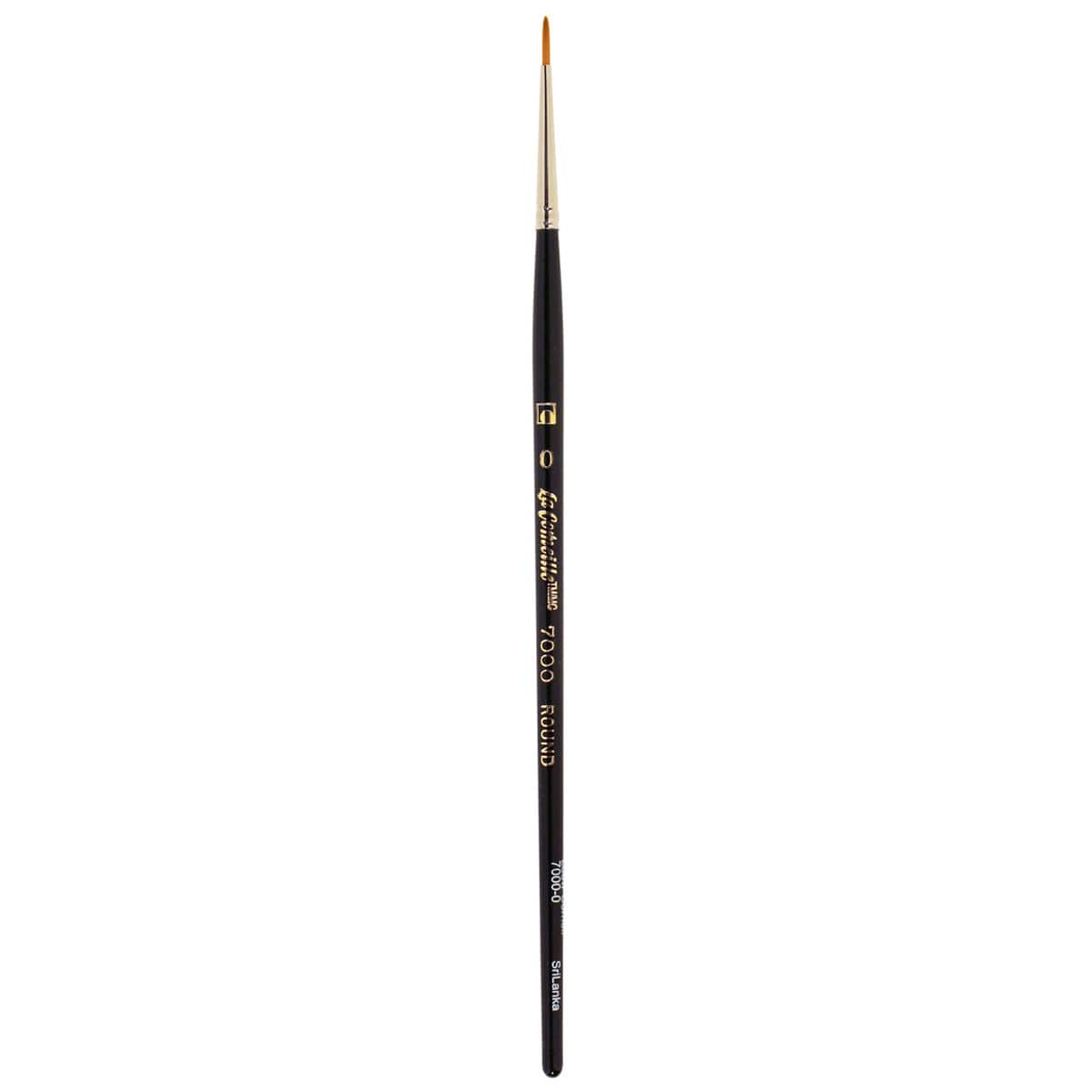 12 Pack: Vienna Golden Taklon Short Handle Round Brush by Artist's Loft™