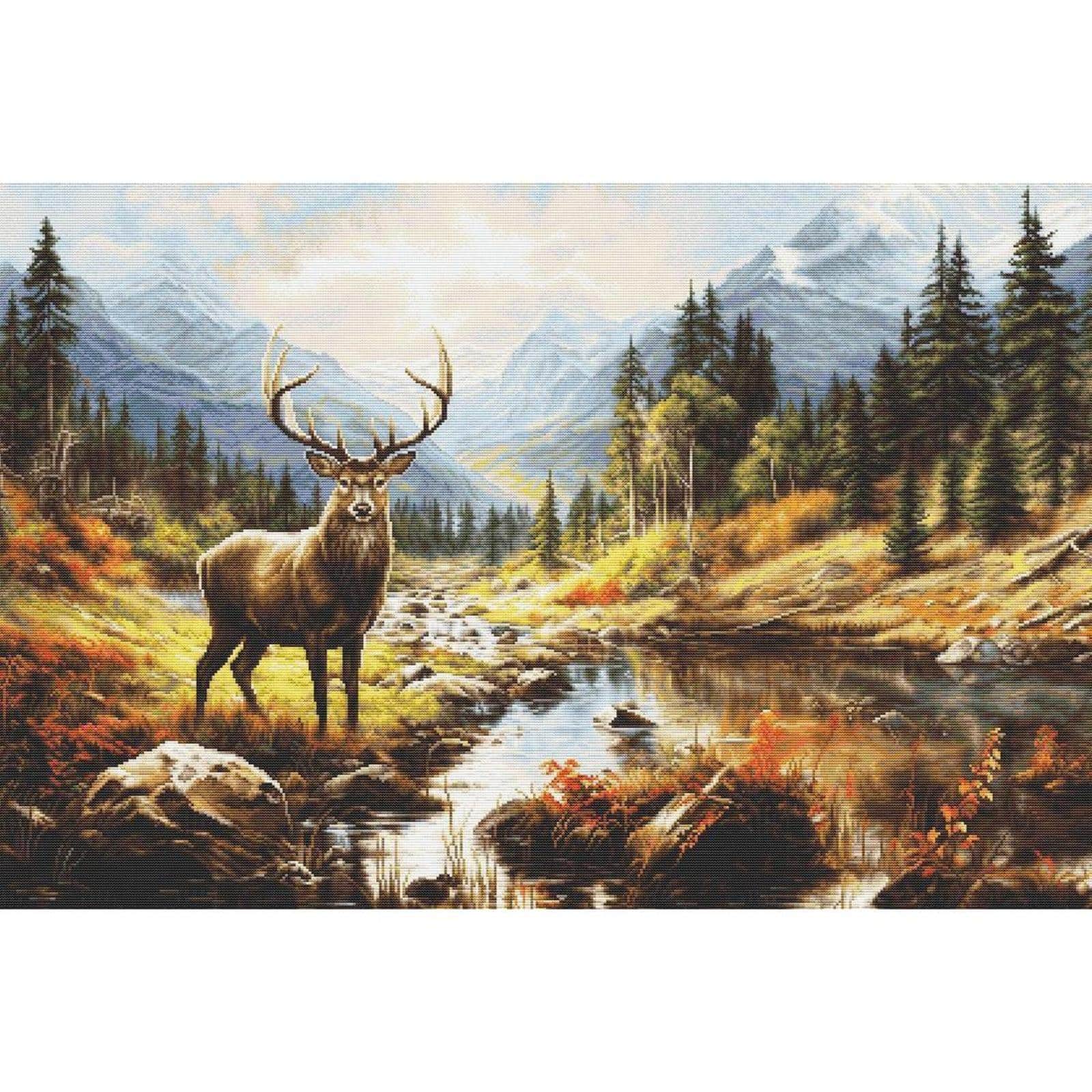Luca-S The Greatness of Nature Counted Cross Stitch Kit