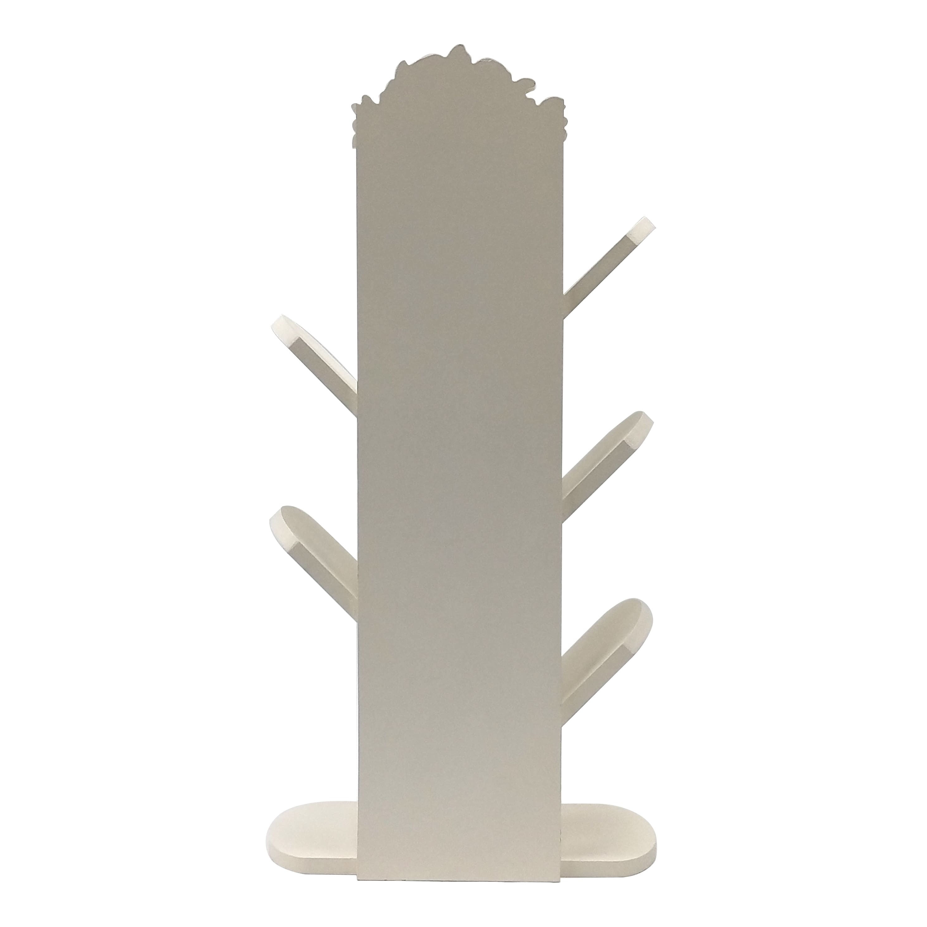 23.75" White Book Rack Tabletop Décor by Ashland®