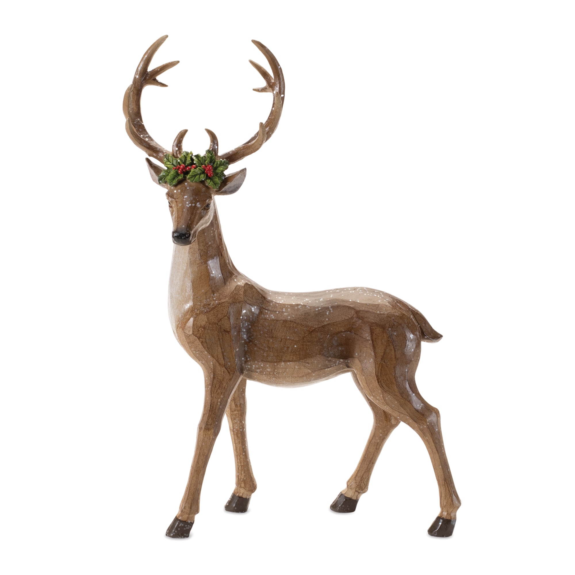 Holiday Deer Figurine Set