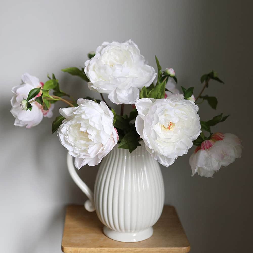 Prestige Botanicals 19.5" Faux Peony Stem
