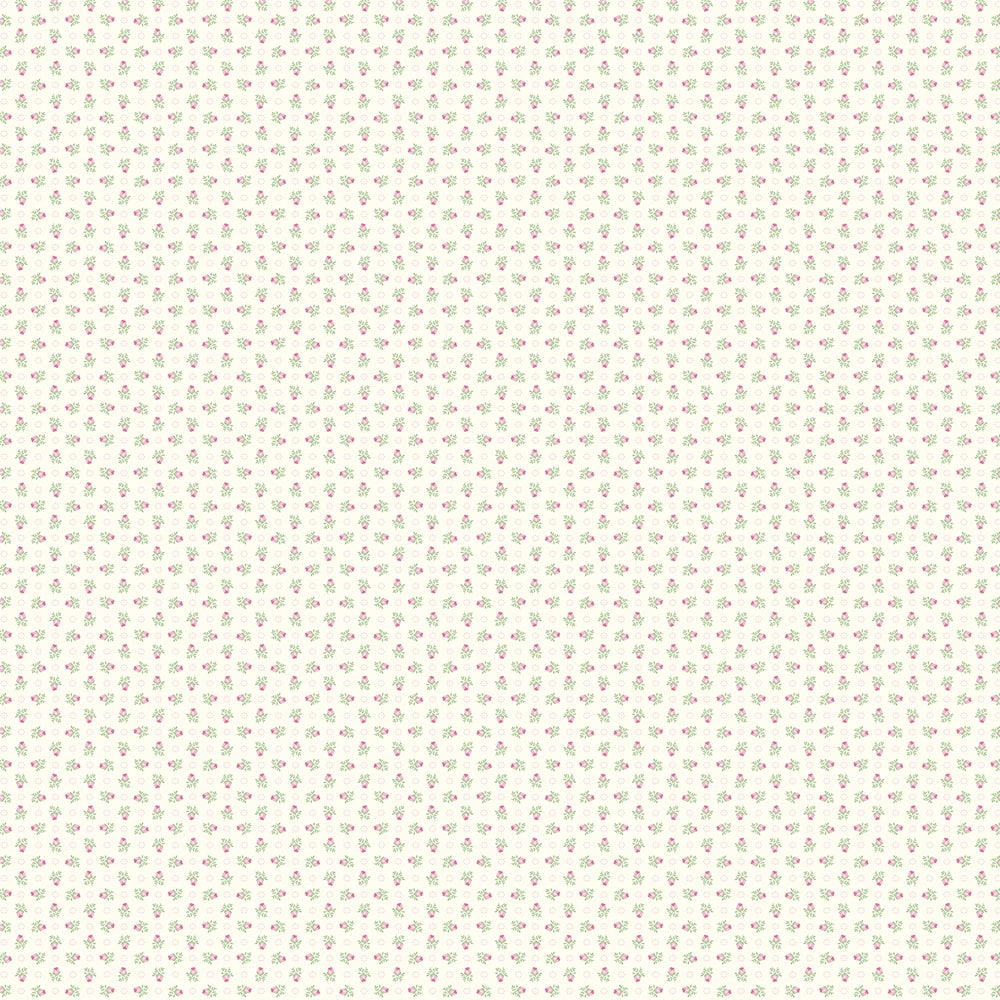 Fabric Traditions Small Roses Cotton Quilting Fabric