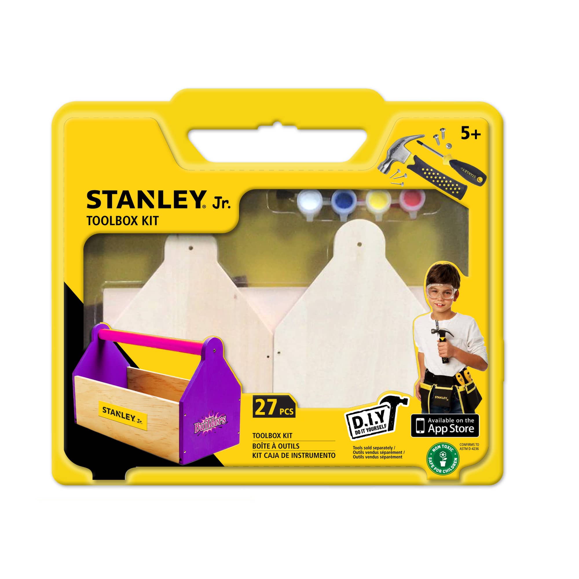 Red Toolbox Stanley Jr Build Your Own Toolbox Kit