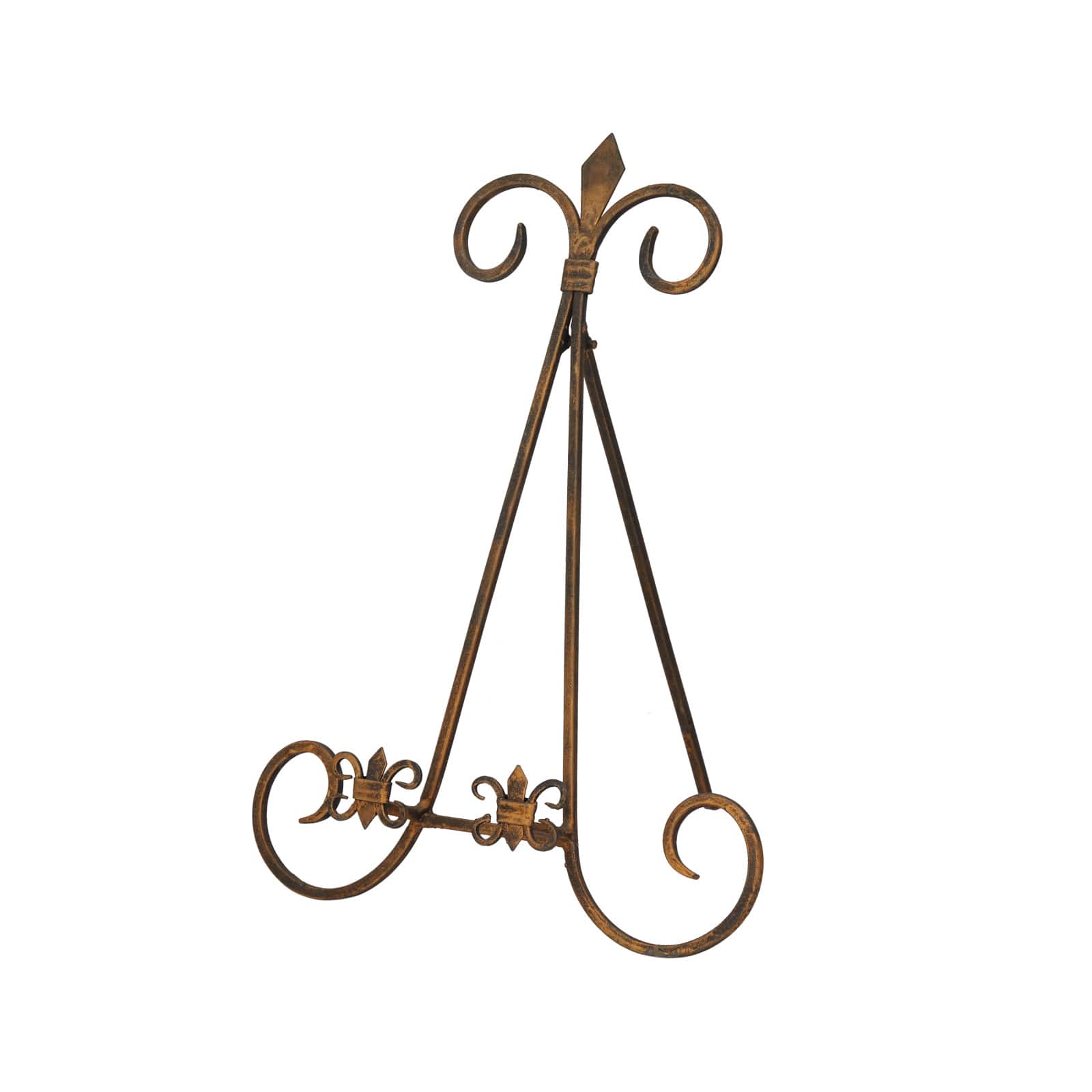 Gold Metal Traditional Easel, 12" x 11" x 15"
