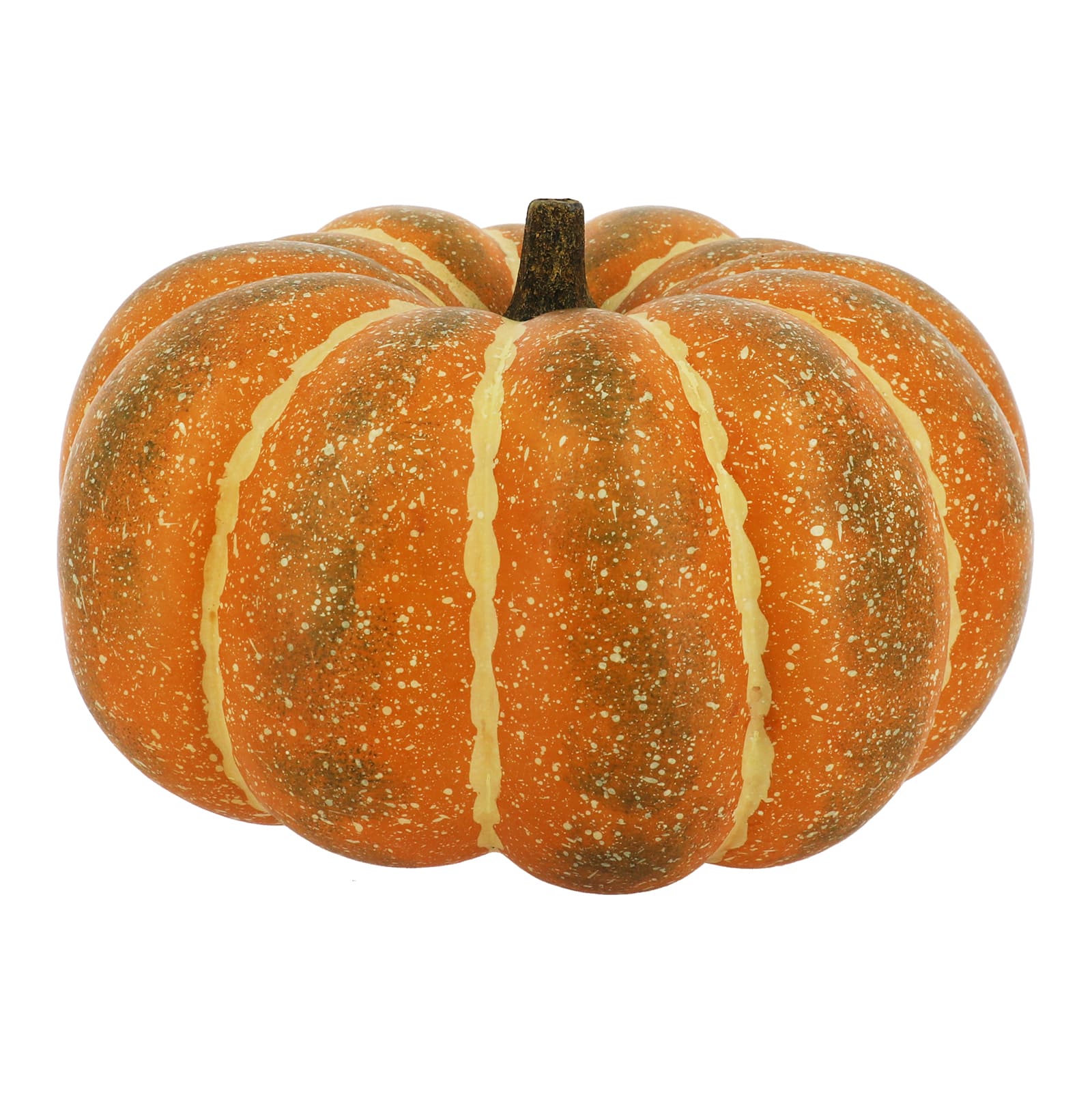 14.5" Orange with Specks Stackable Decorative Pumpkin by Ashland®