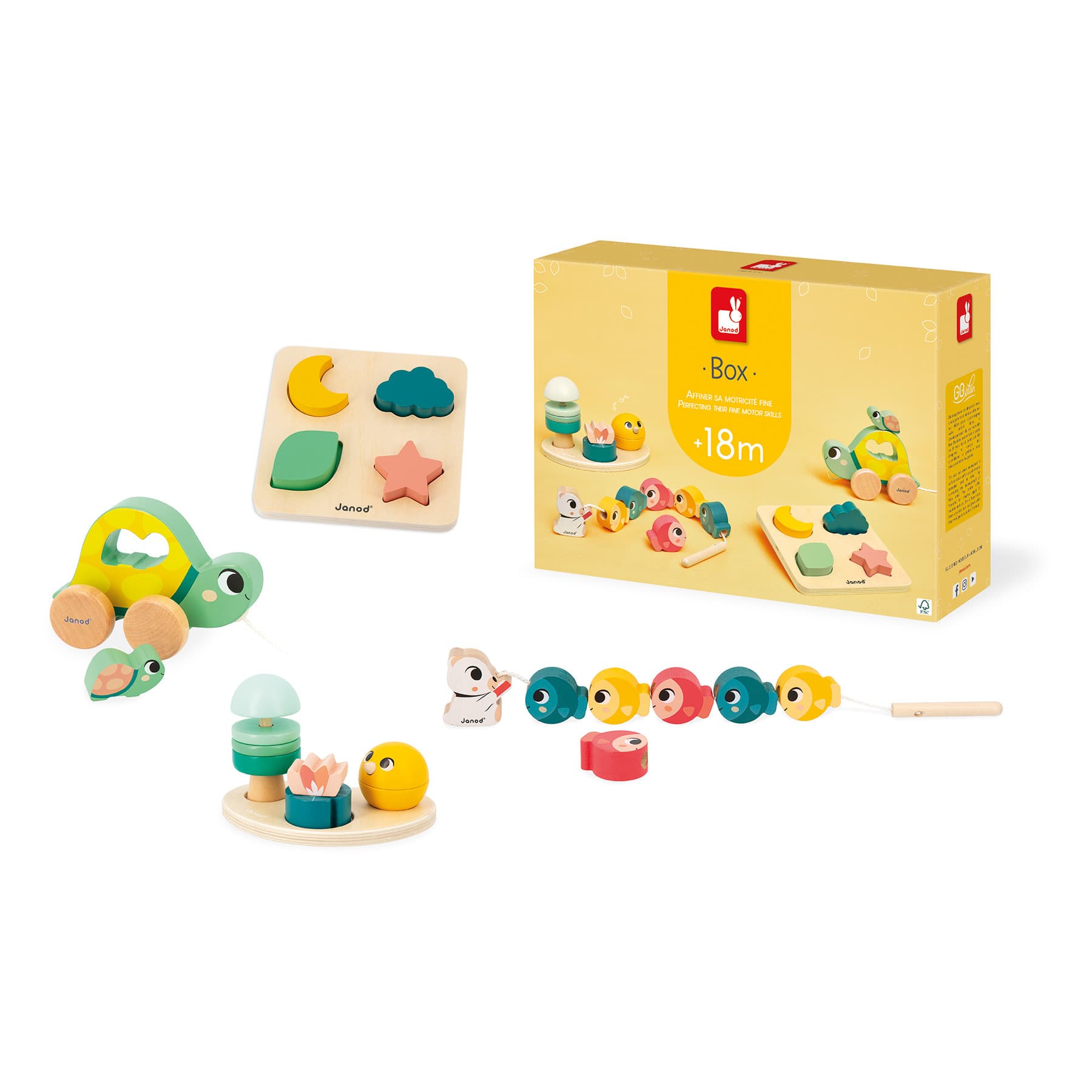 Janod® 18 Months Old Toy Box