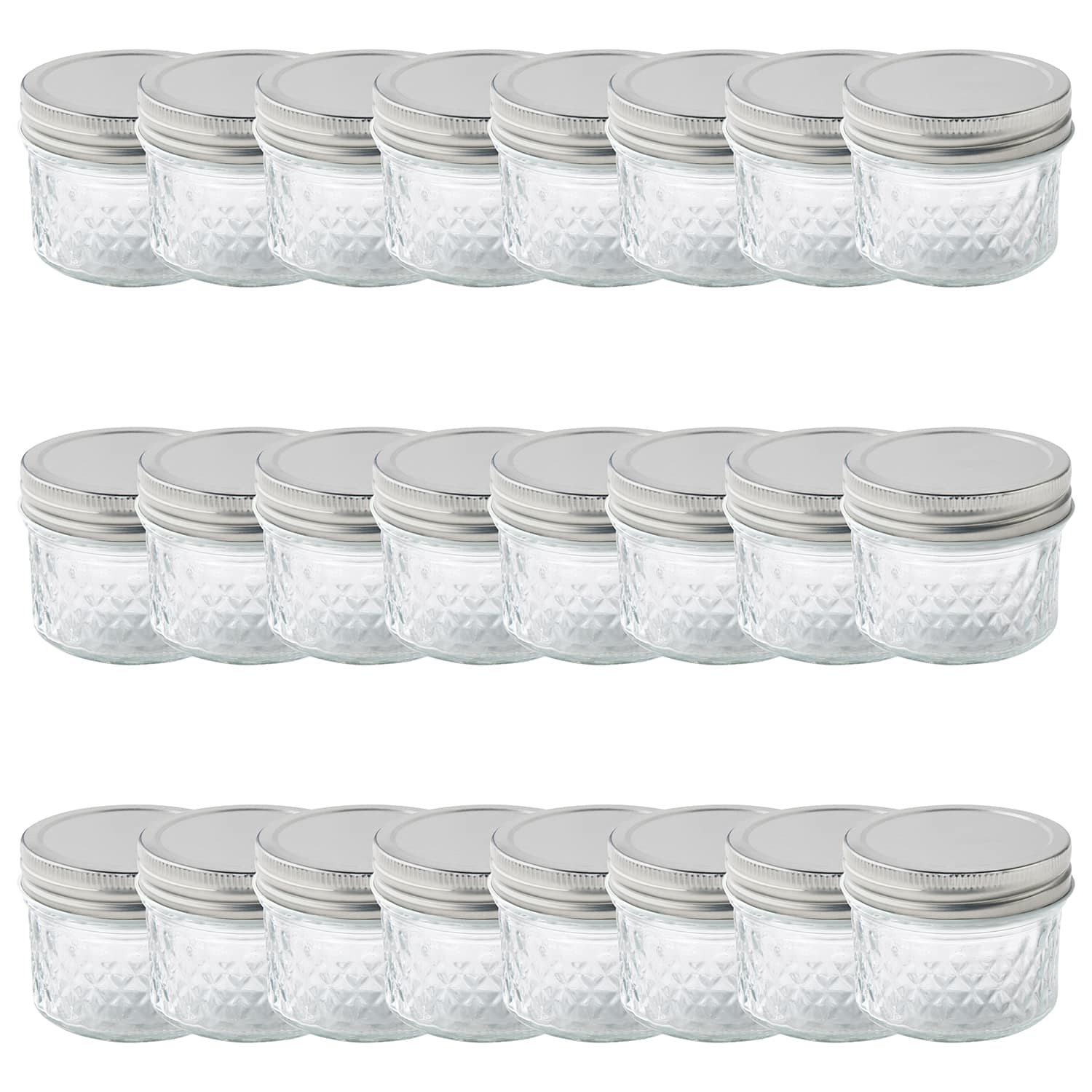 Buy in Bulk - 24 Pack: 4oz. Glass Jelly Jar by Ashland® | Michaels