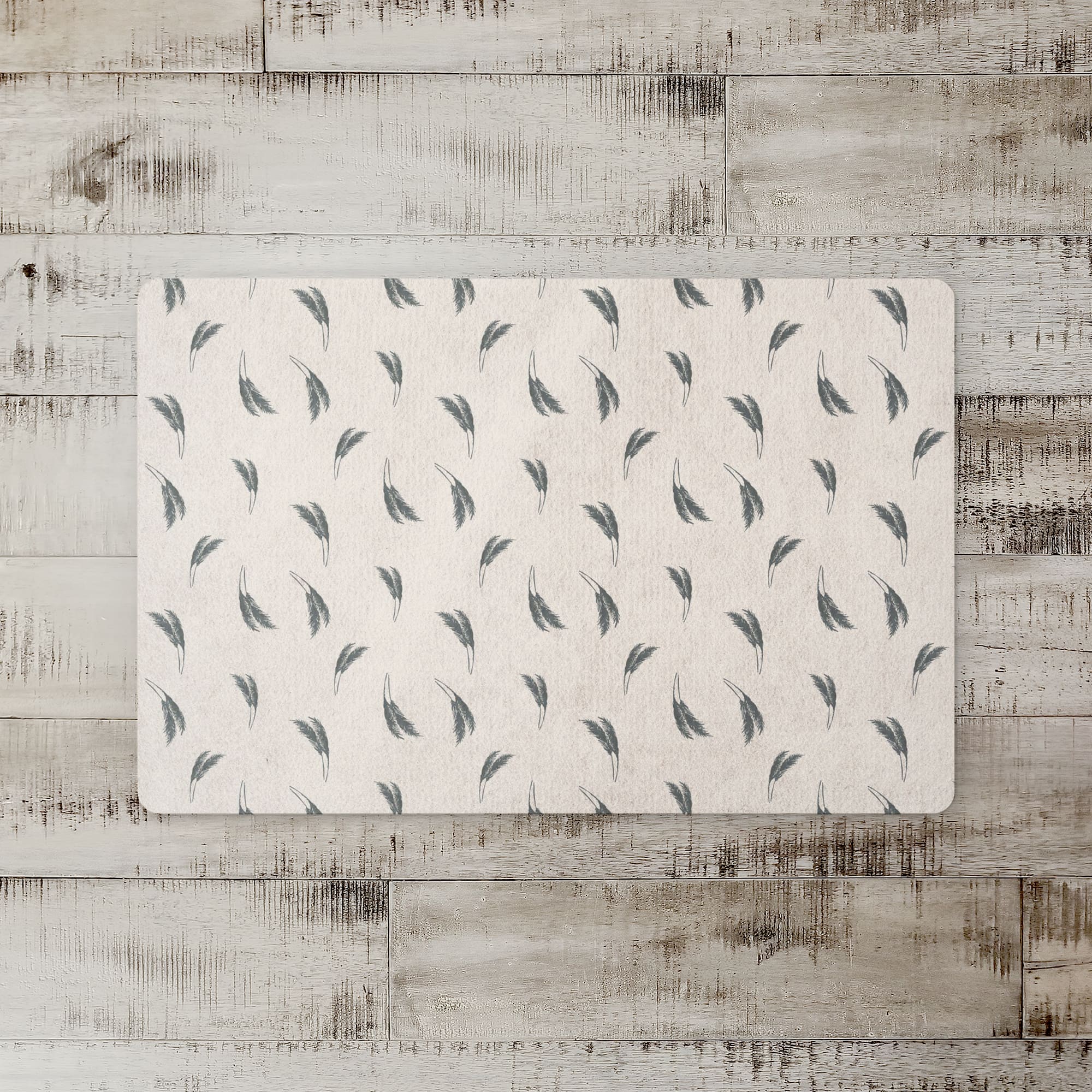 Feather Grass Floor Mat